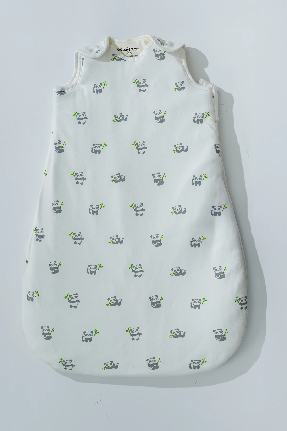 Bebek Uyku Tulumu - Elyaf Dolgulu - %100 Pamuk Penye Kumaş, 2.7 Tog Yandan Açılır, Fermuarlı