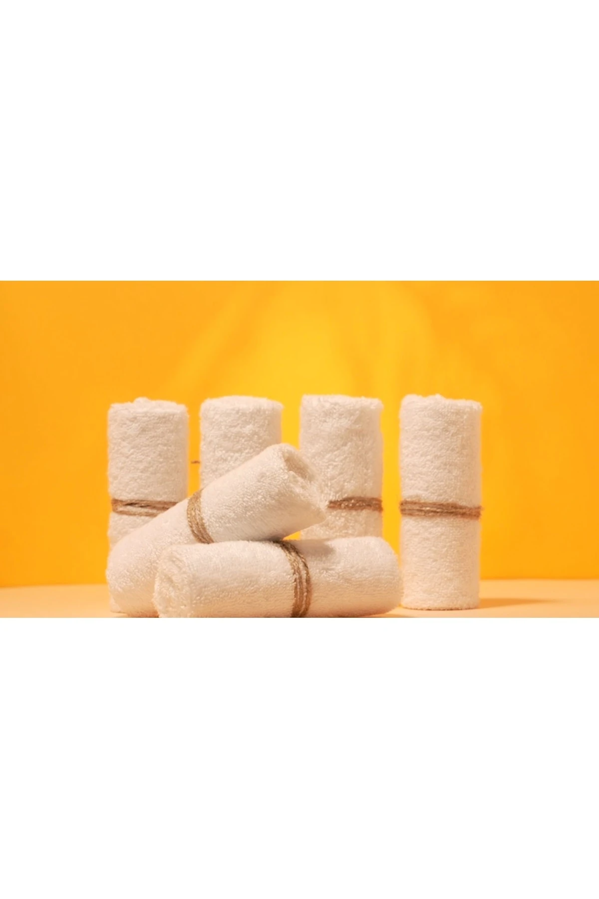 Organik Bambu 6'lı Yıkanabilir Makyaj Temizleme Havlusu Bebek Ağız Bezi Çanta Hediyeli