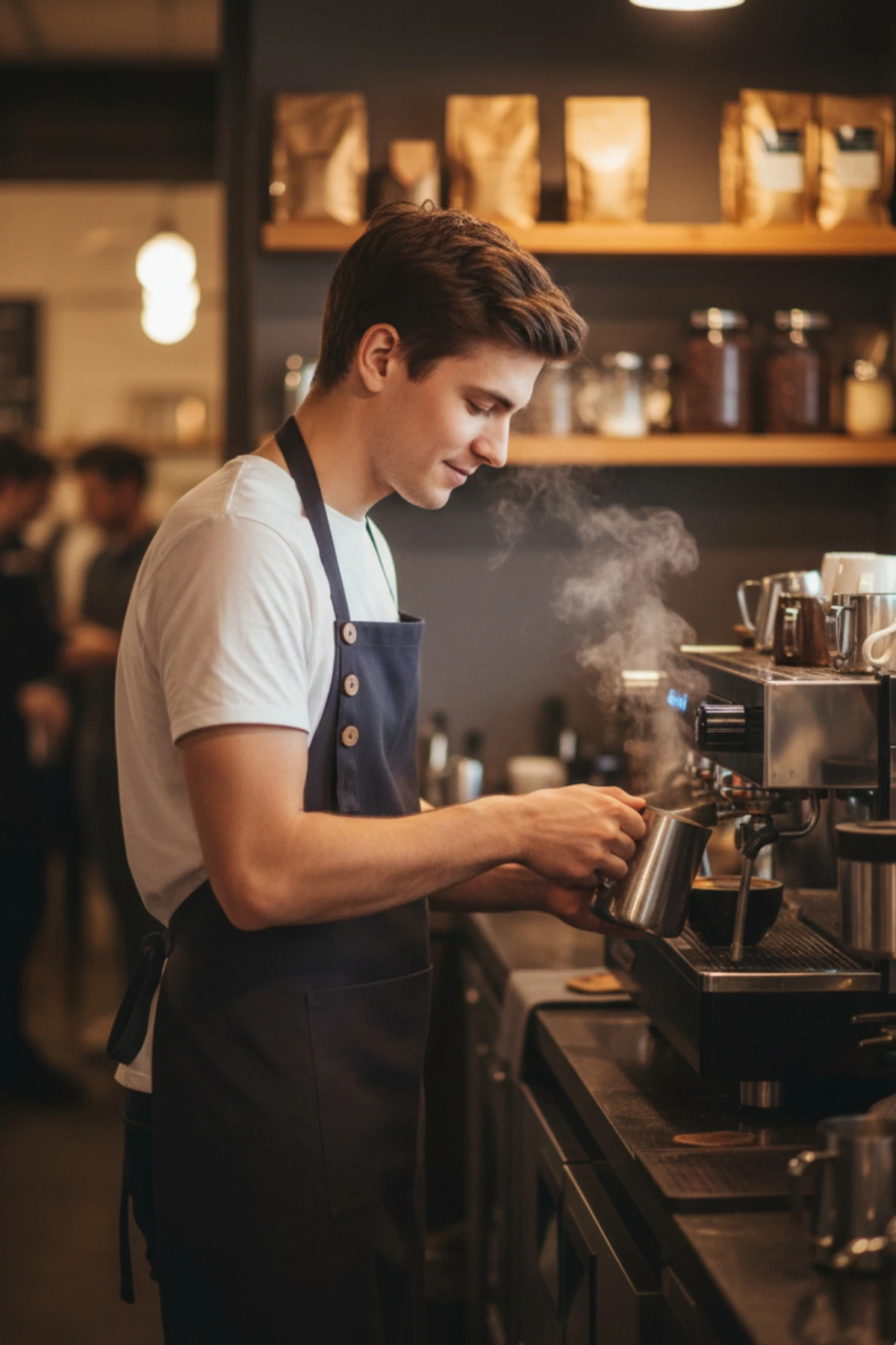 Su Geçirmez Mutfak Önlüğü | Şef, Barista Önlüğü | 2 Geniş Cepli Çok Amaçlı Önlük