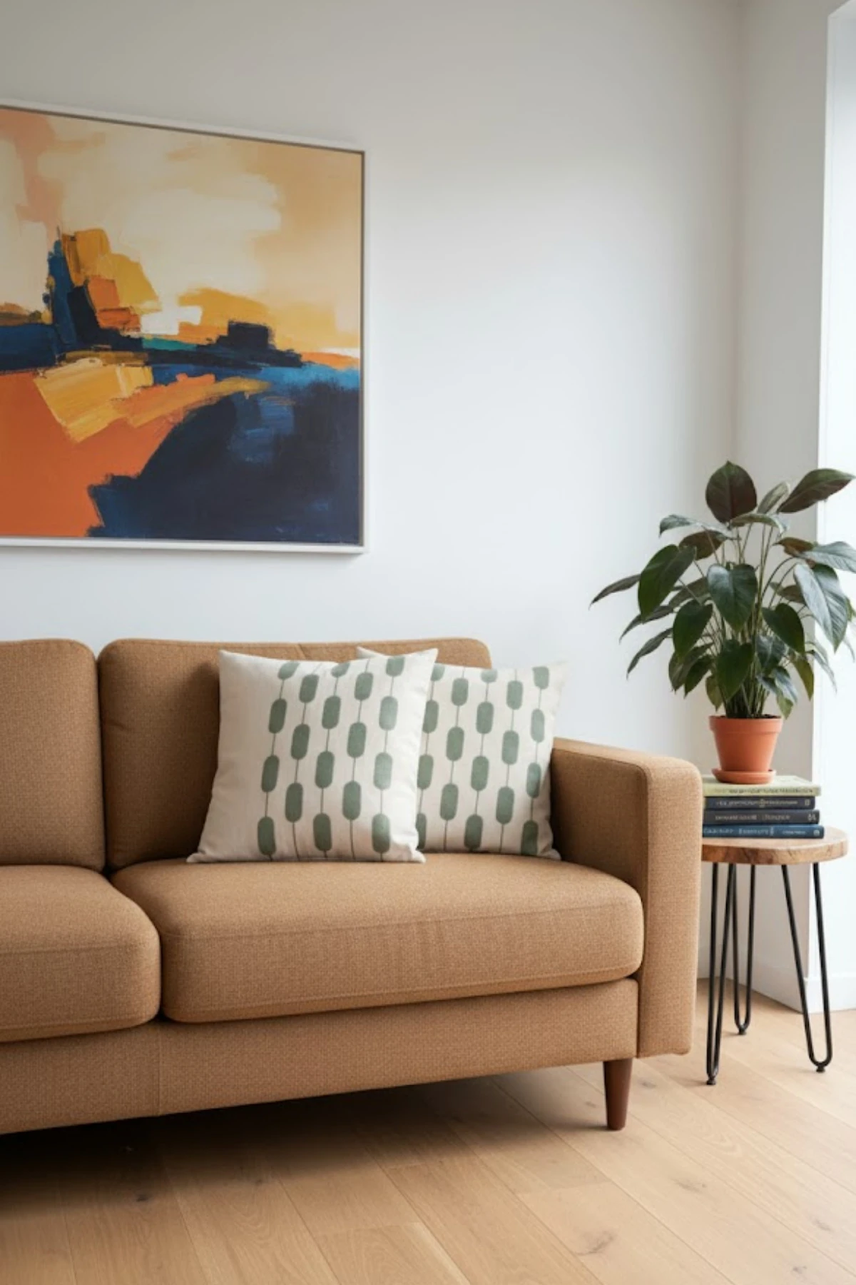 Modern Tasarım Punch İşlemeli Dekoratif 2'li Kırlent Kılıfı - Zincir Desen