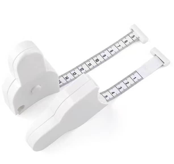 Vücut Ölçüm Mezurası Beyaz (1 Adet) Baskısız