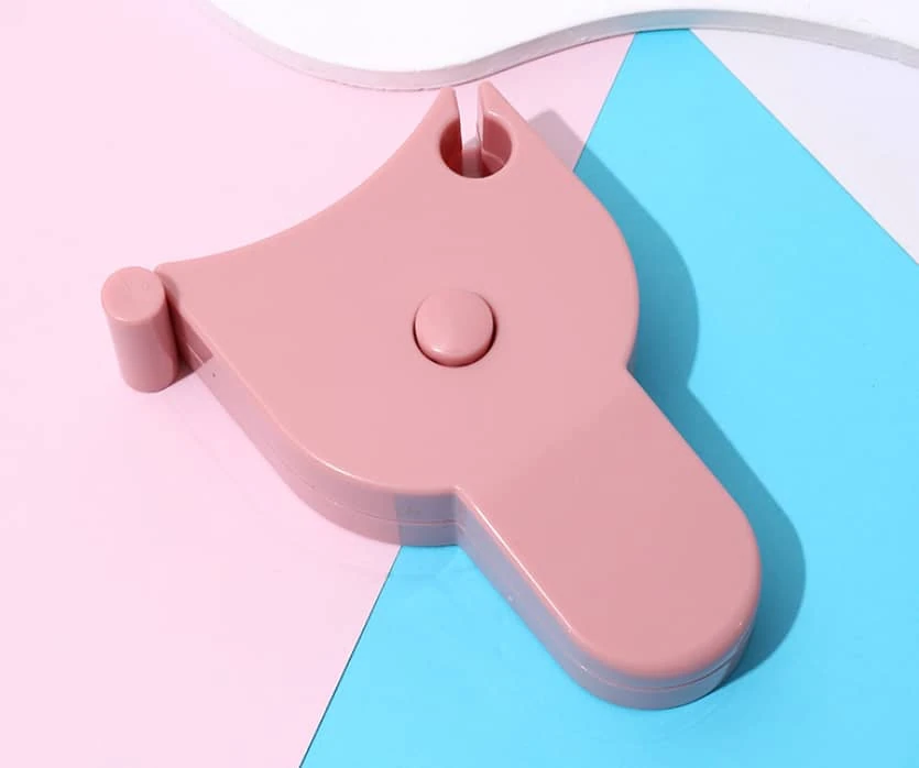 Vücut Ölçüm Mezurası Pembe (1 Adet) Baskısız