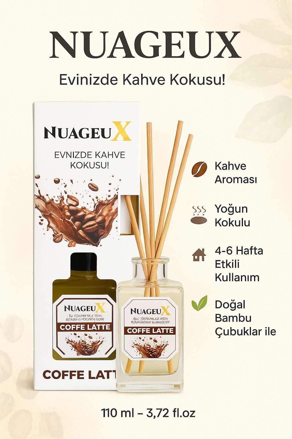 NUAGEUX ODA KOKUSU-COFFE LATTE