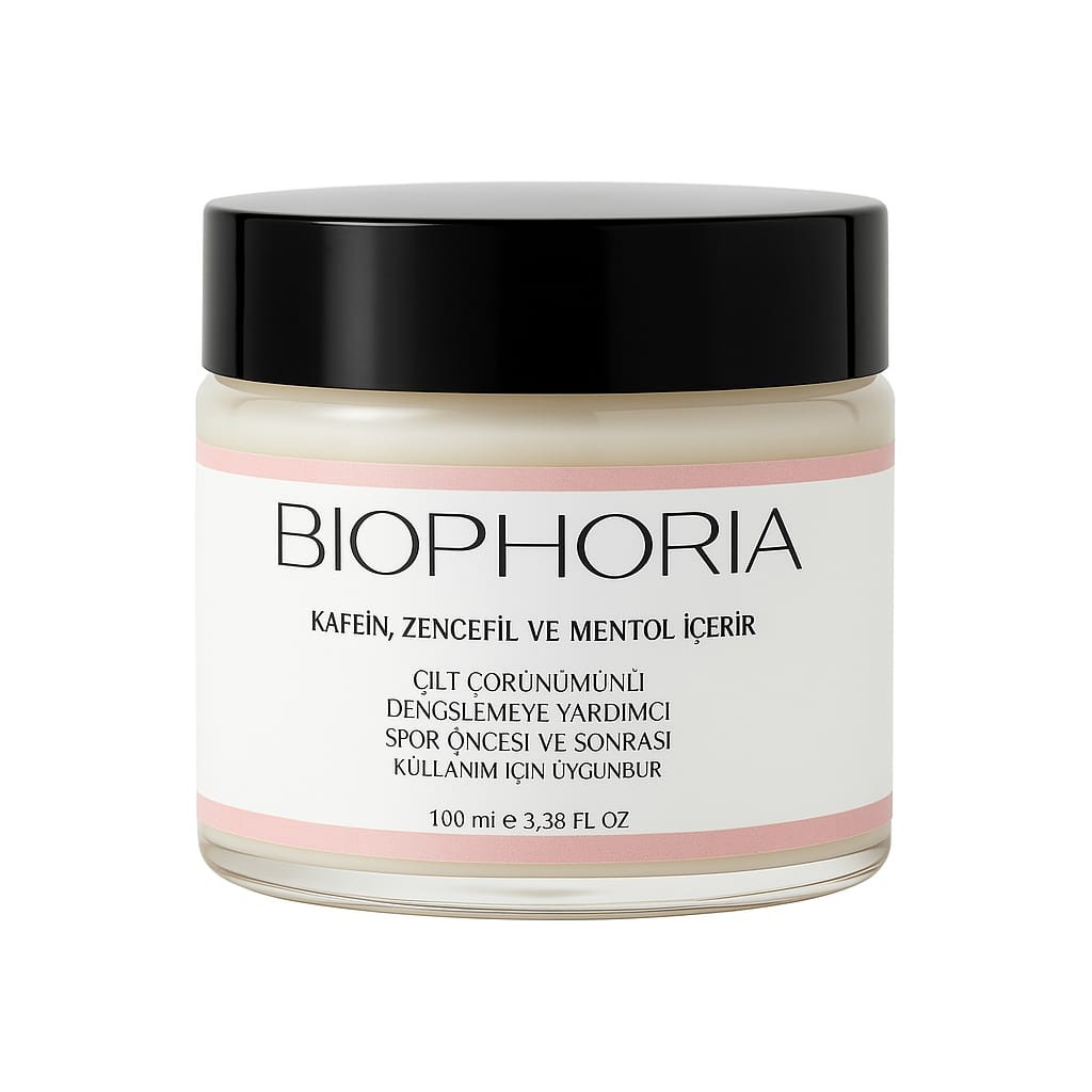 BIOPHORIA  kafein,zencefil,mentol içeren bölgesel zayıflamaya yardımcı jel   100ML