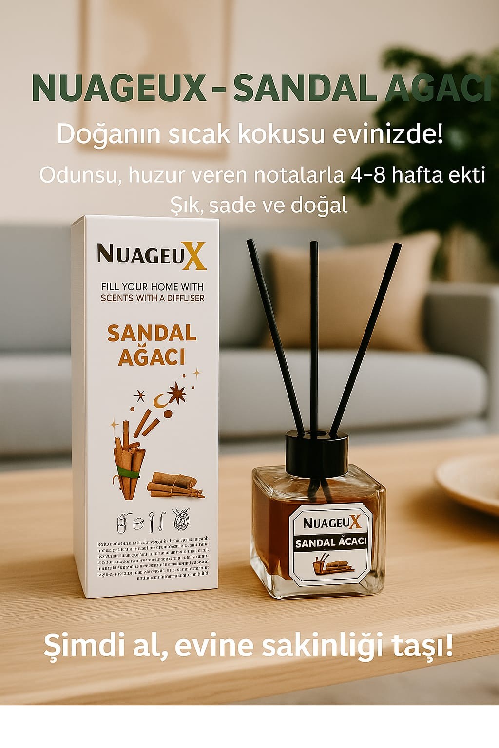 NUAGEUX-SANDAL AĞACI ODA KOKUSU