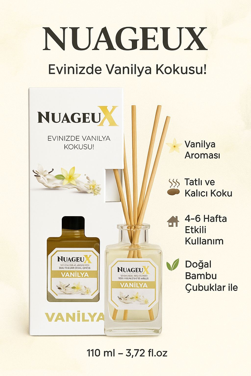 NUAGEUX ODA KOKUSU-VANİLYA