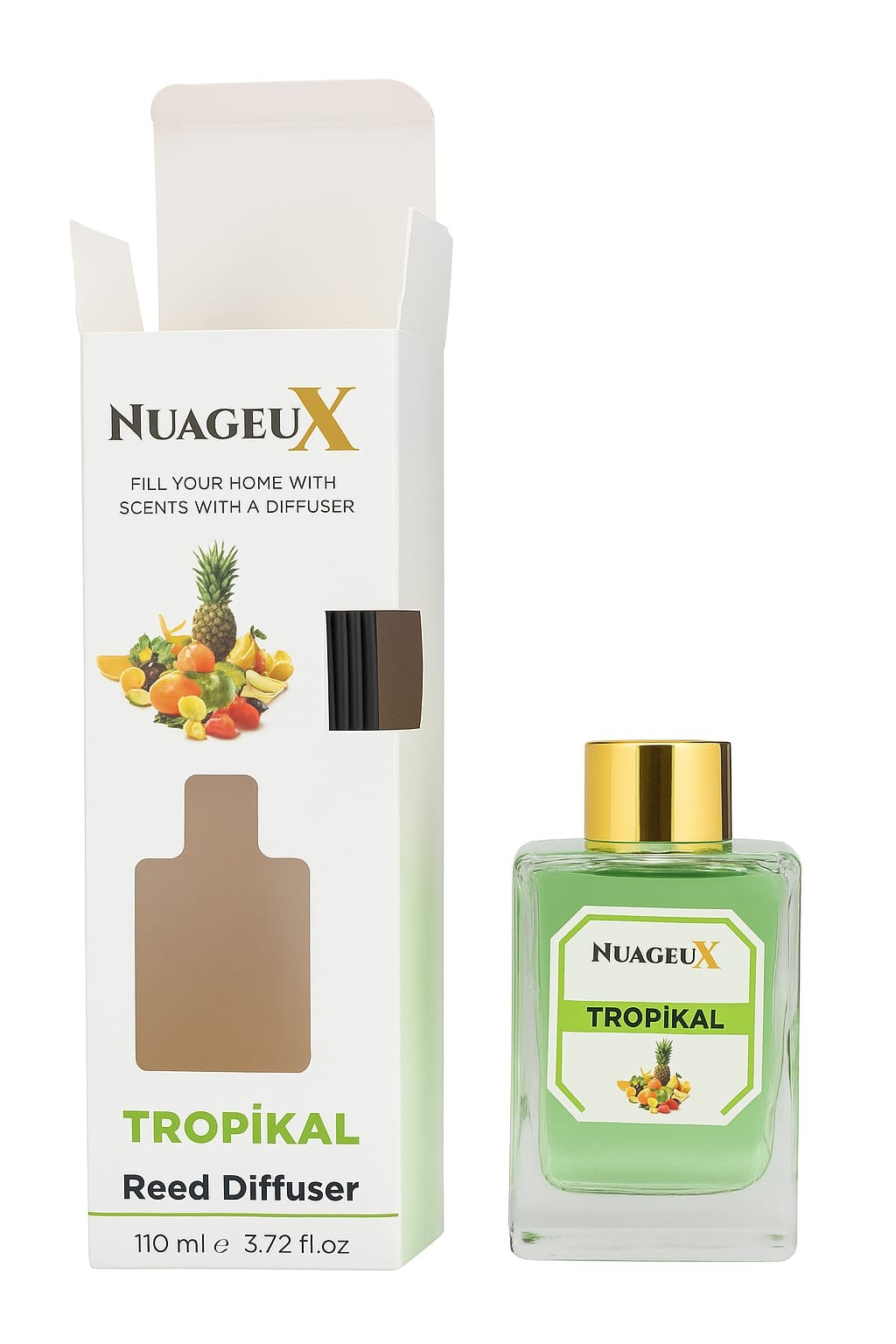NUAGEUX-TROPİKAL ODA KOKUSU