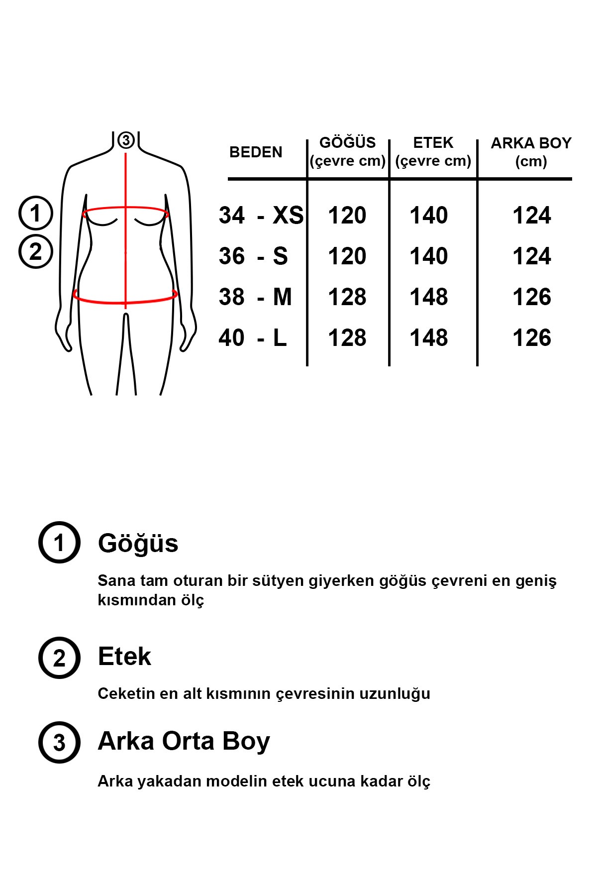 Kaşe ve Denim Kumaş Detaylı Armalı Kadın Uzun Ceket