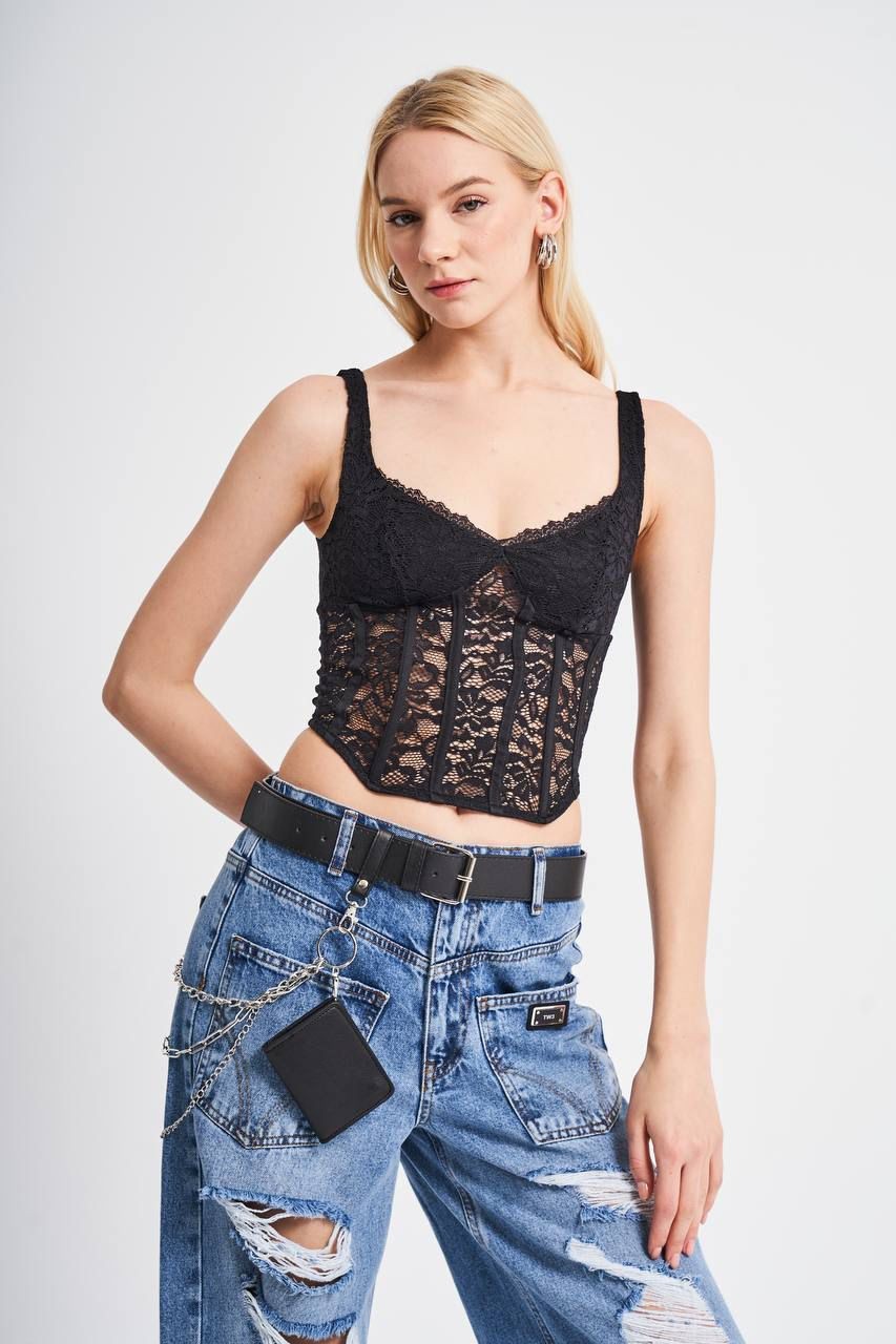 Lace Crop