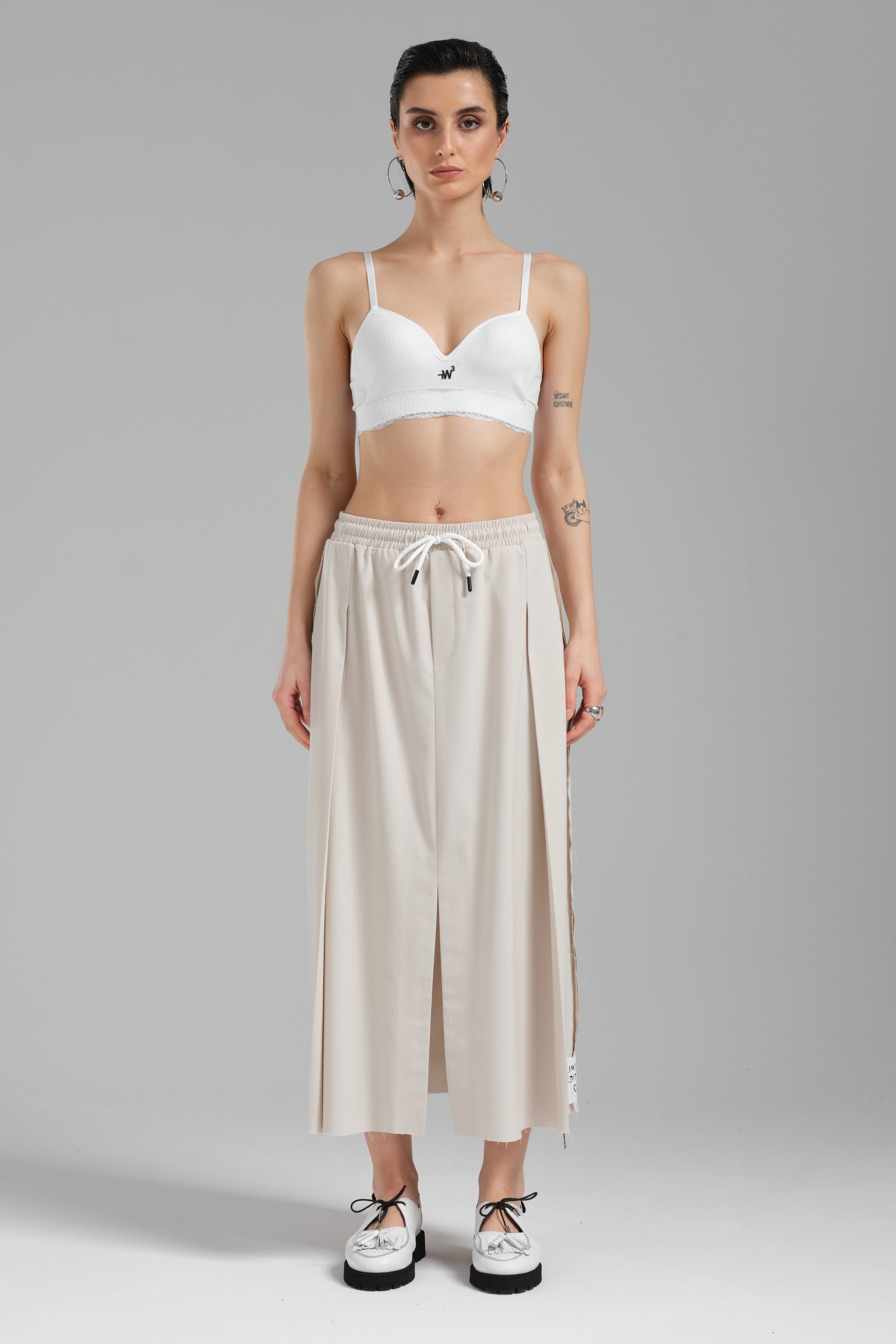 Women's Applique Detail Design Long Skirt