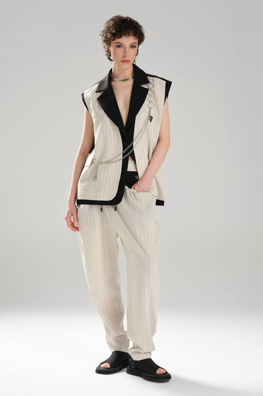 Women's Chain Detail Design Vest