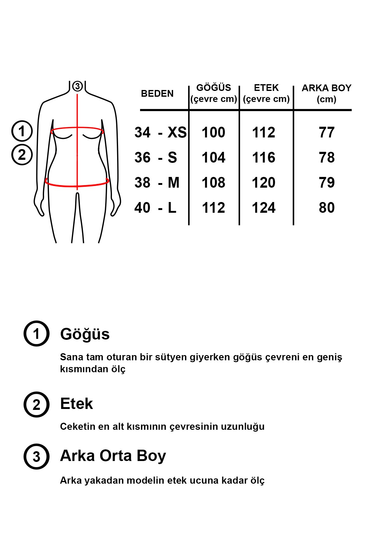 İki Renk Garnili Şerit Detaylı Ceket