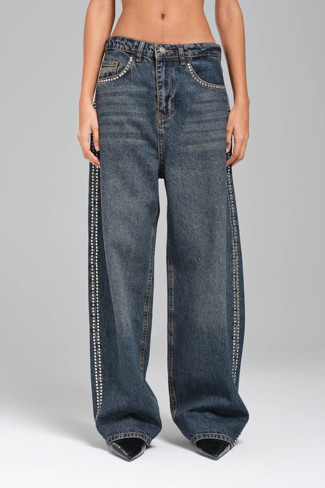 ふ*ふ様 Ch!iii Midlize Wide Denim36 Wide Leg Fit Woman – 3x1 NYC