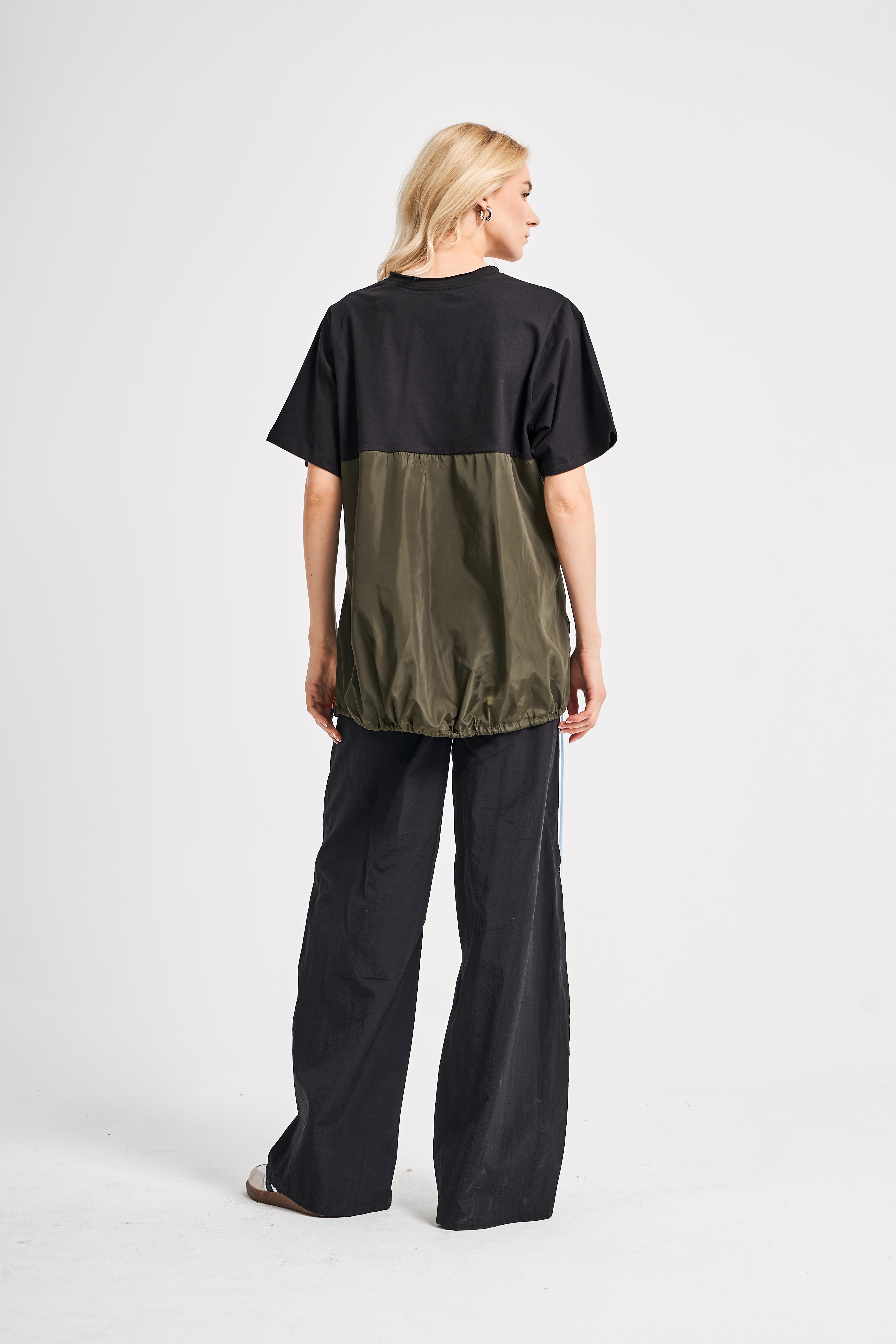 Black Khaki T-Shirt