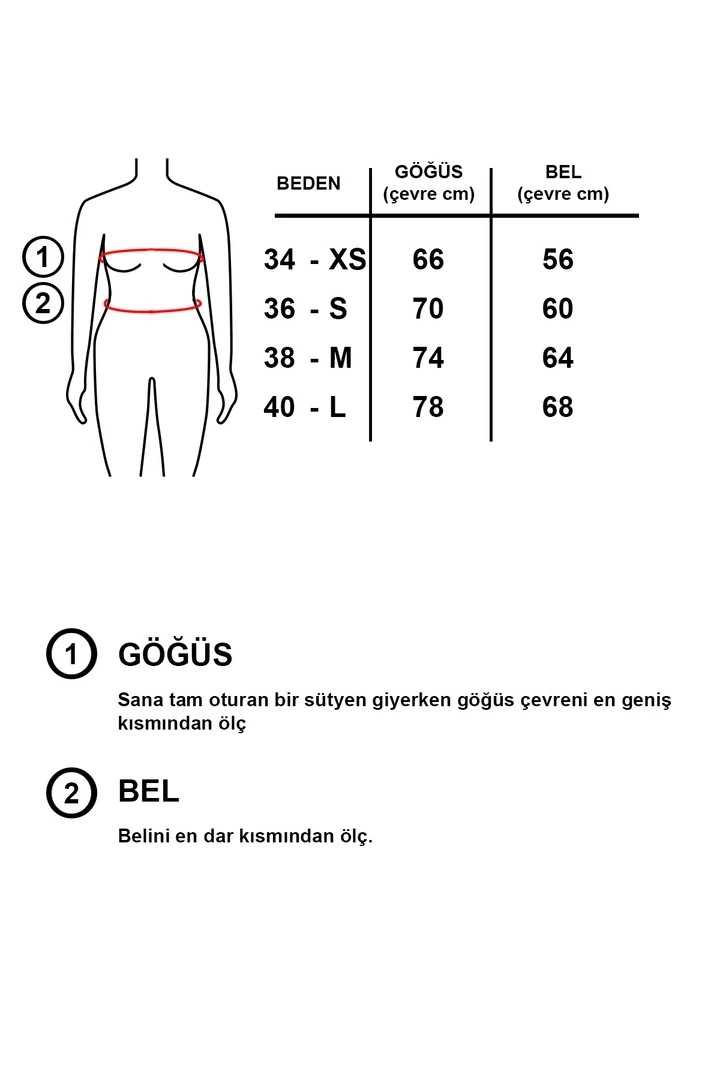 Kadın Aksesuar Detaylı Tasarım Crop