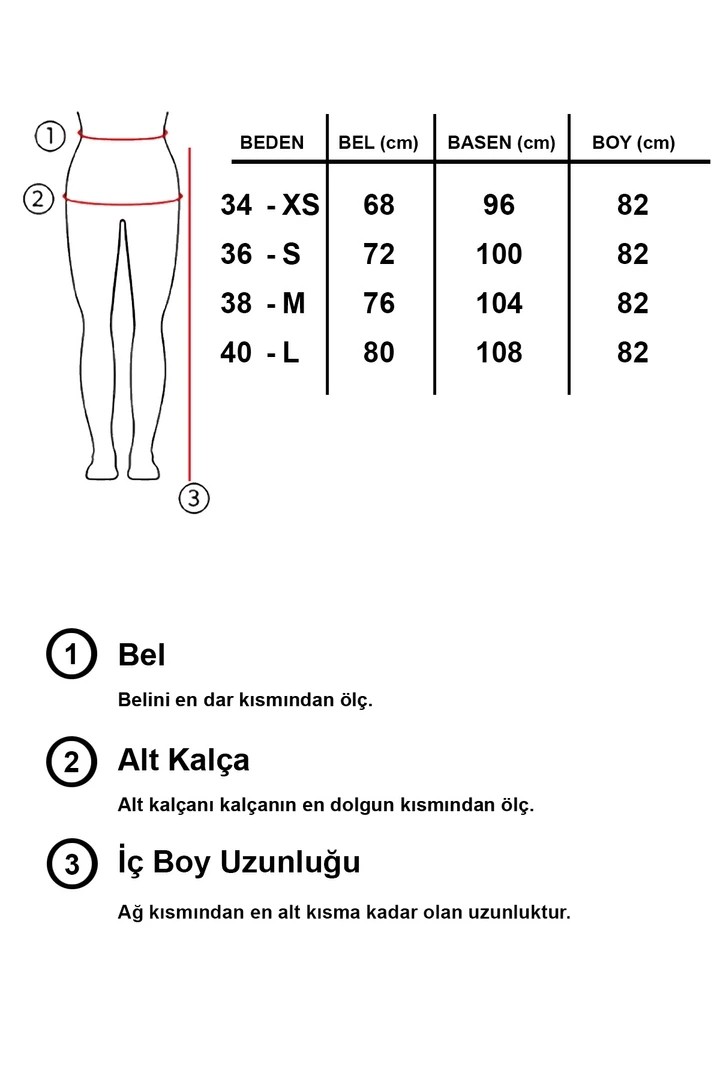Women's Woven Fabric Back Waistband Elastic Design Trousers