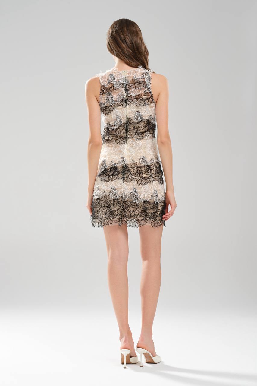 Kadın Dantel Kumaş İçi Astarlı Premium Kalite Tasarım Mini Elbise