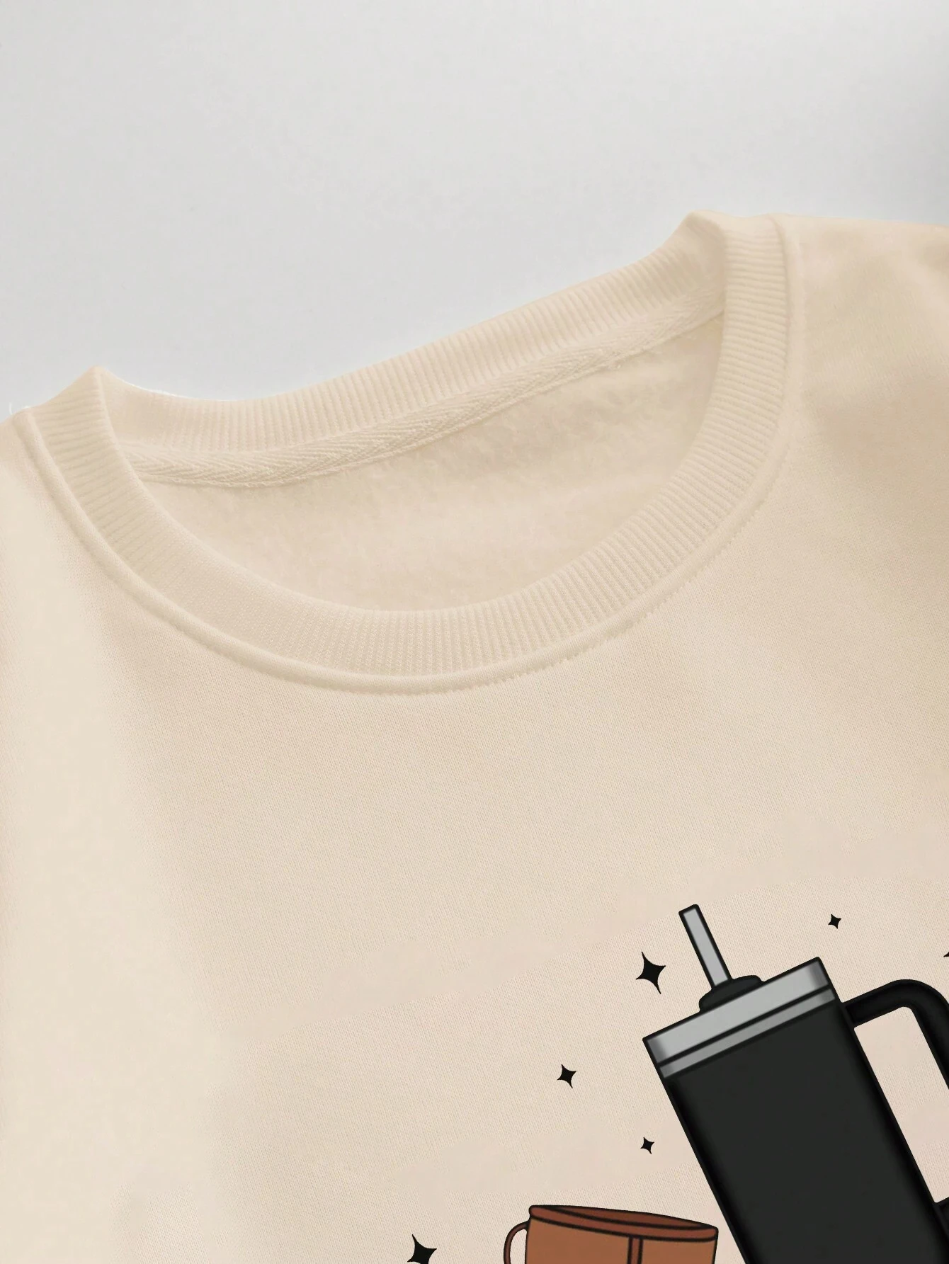 WINTER BASICS SWEATSHIRT - bej