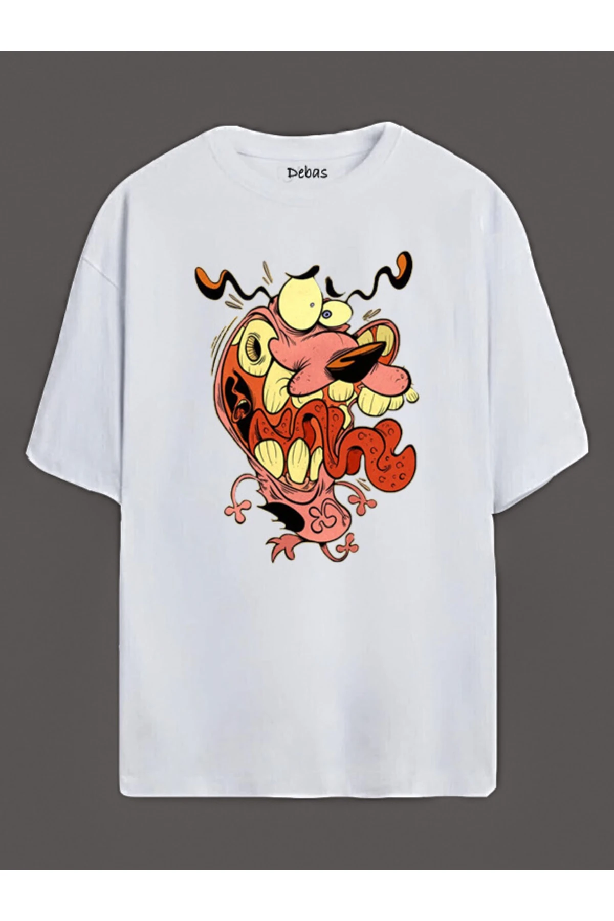 Unısex Trend Baskılı Oversize T Shirt