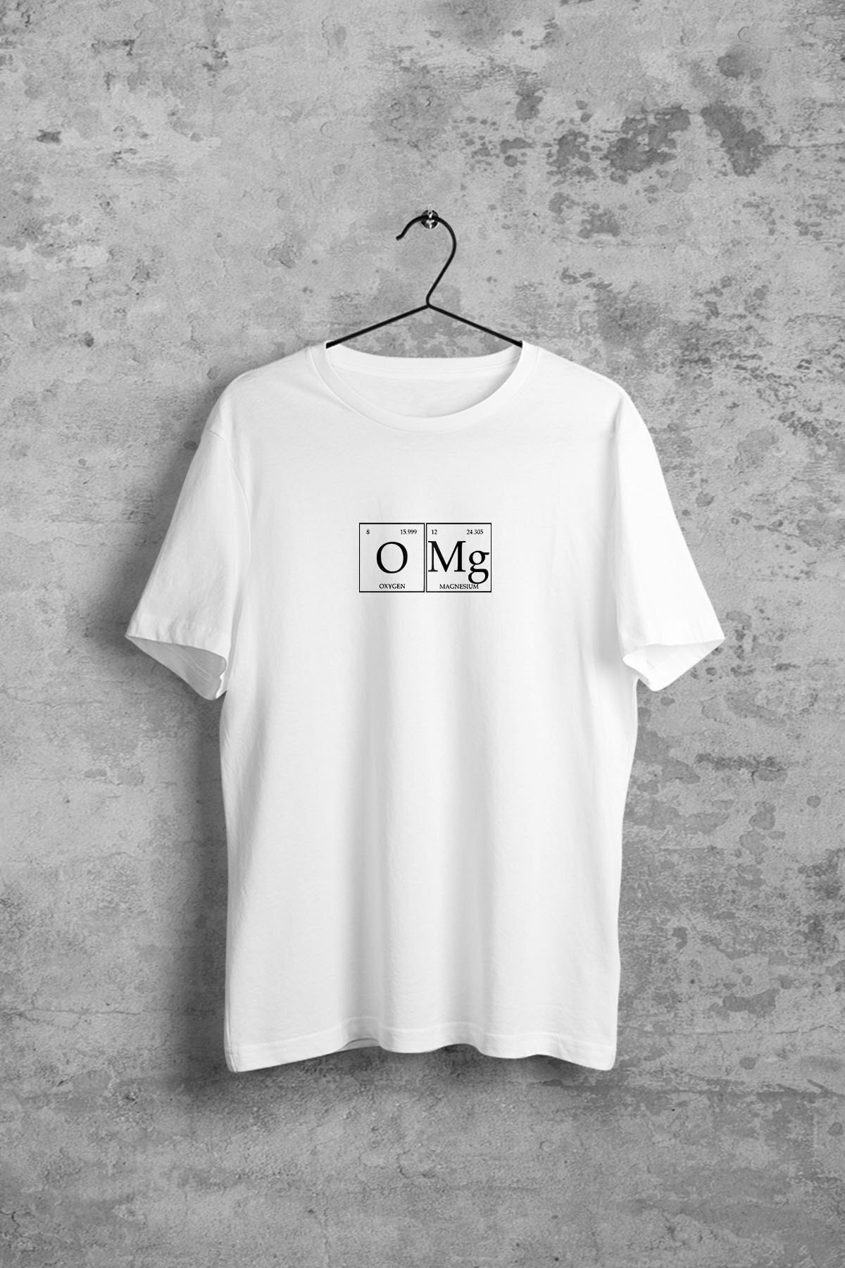 Omg Baskılı Unisex Tshirt