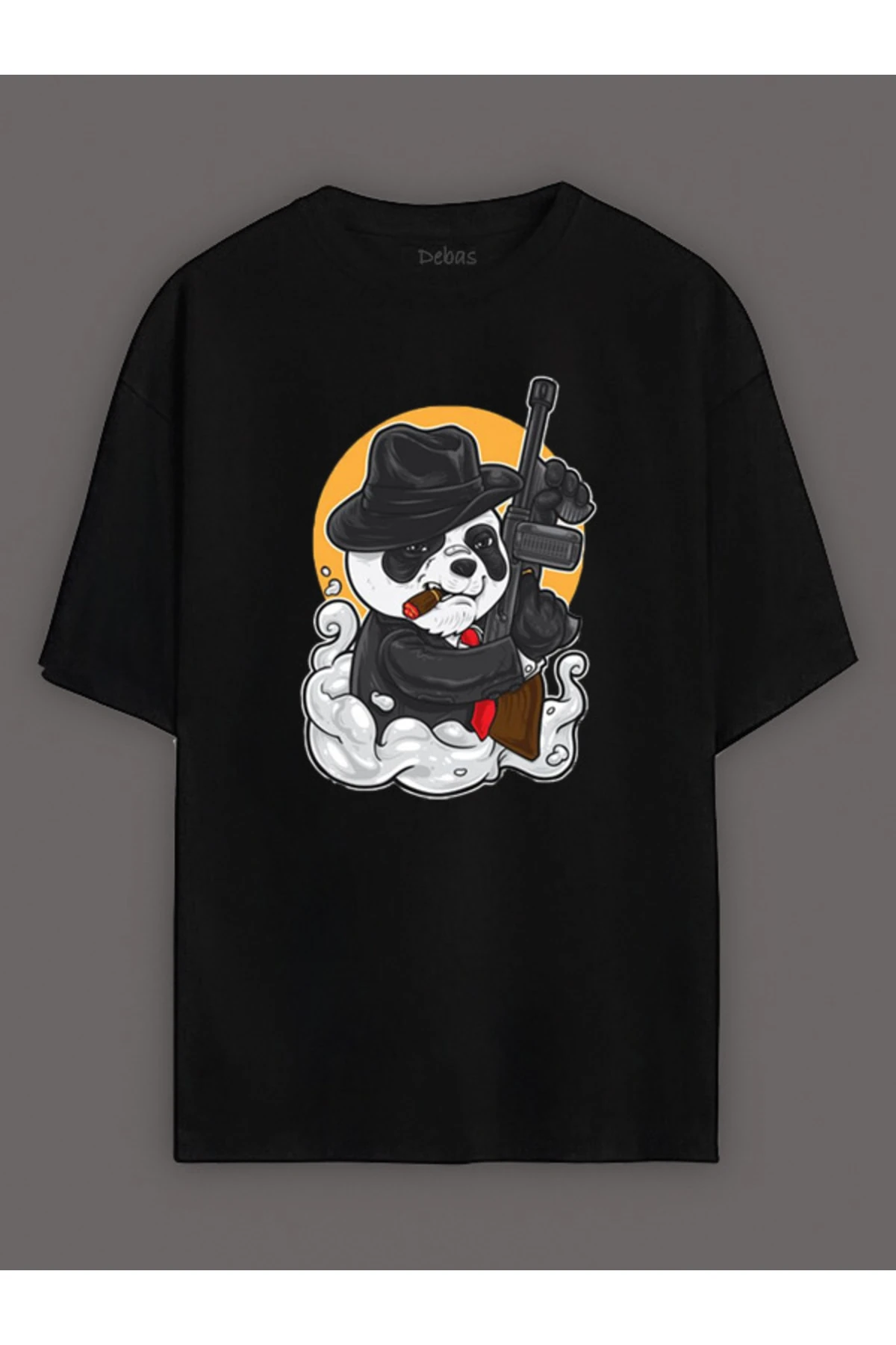 Unısex Trend Baskılı Oversize T Shirt