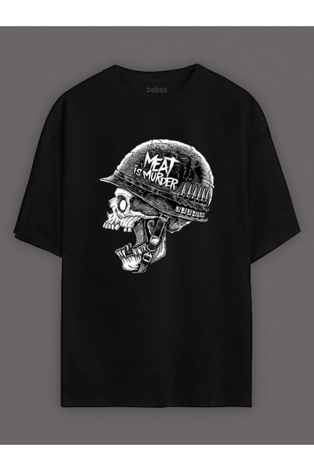 Unısex Trend Baskılı Oversize T Shirt