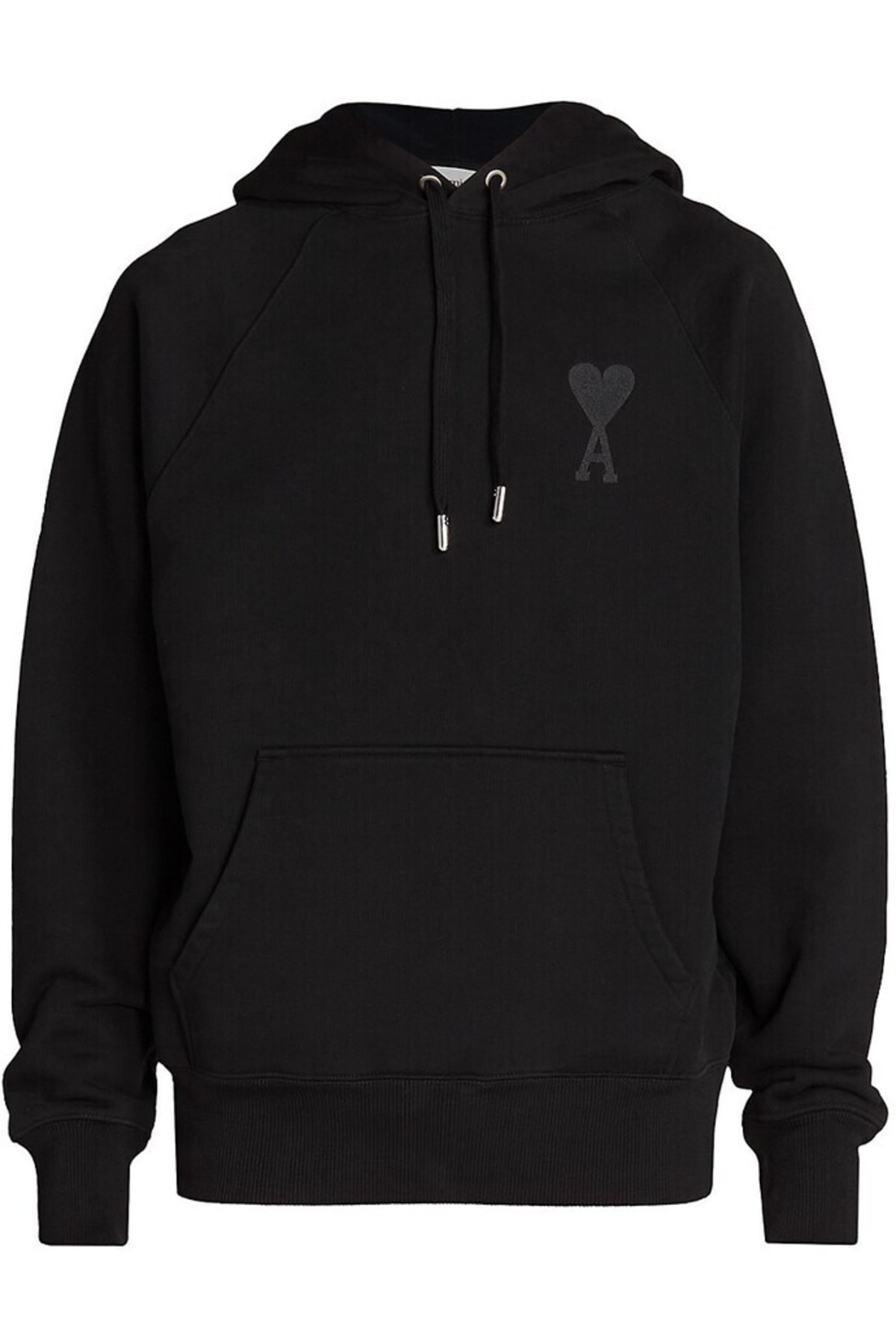 Unisex Siyah Ami Hoodie Sweatshirt