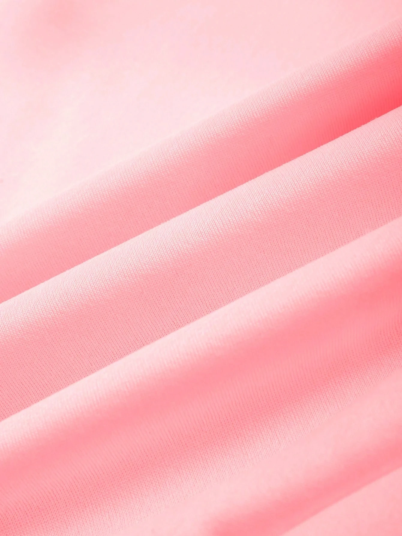 GÜMÜŞ KURDELE BASKILI HOODİE - pembe