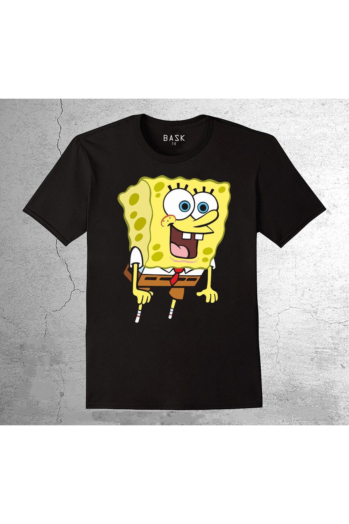 Sünger Bob Denizaltı Çizgi Film Tişört Çocuk T-shirt