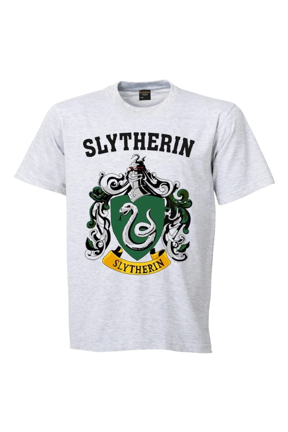 Unisex Siyah Slytherin Tişört