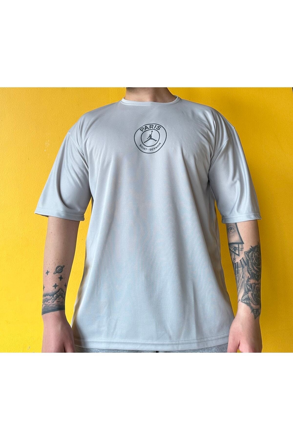 Unisex akım Baskılı T-shirt