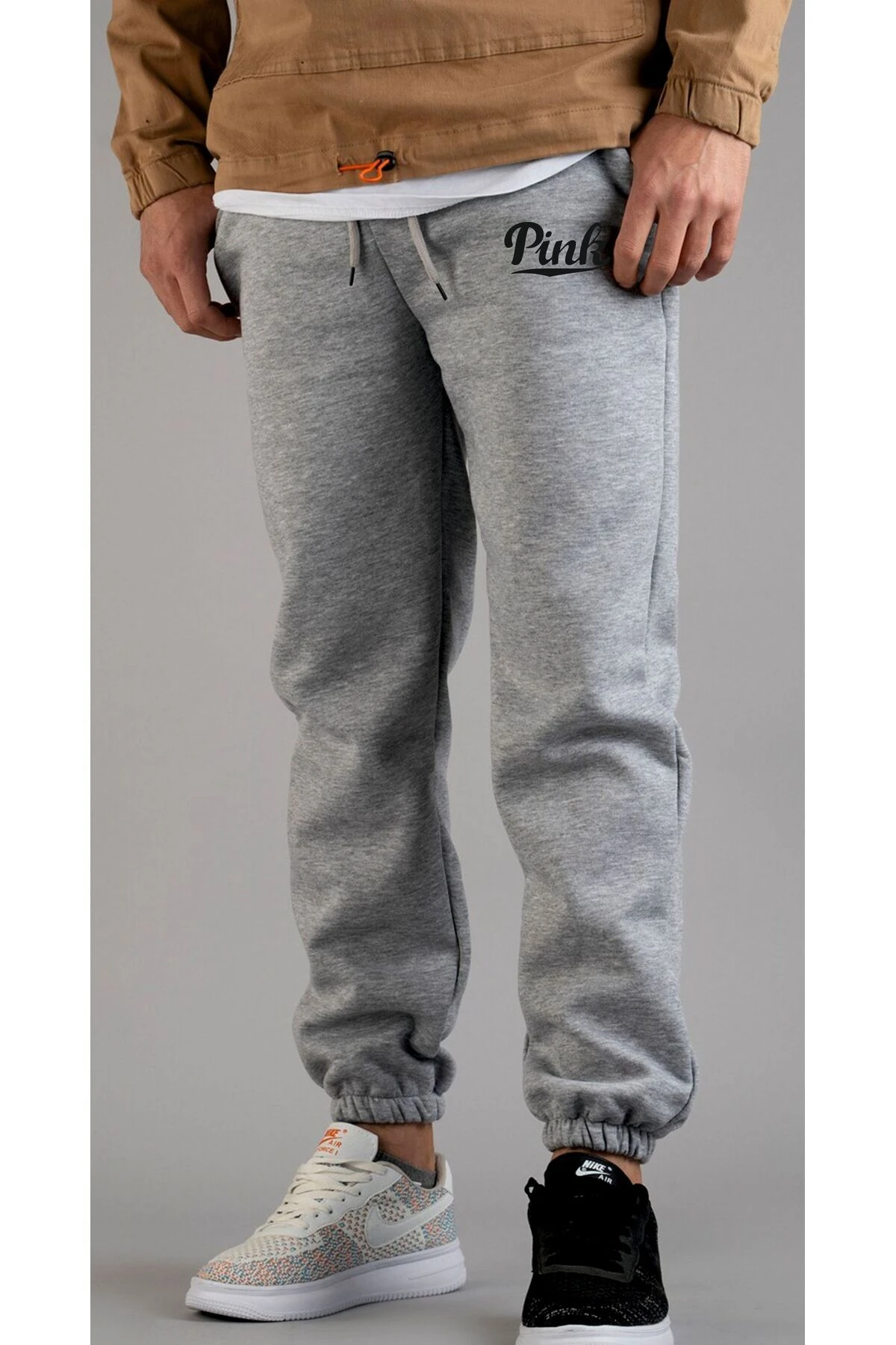 pink unisex Basic Eşofman Altı