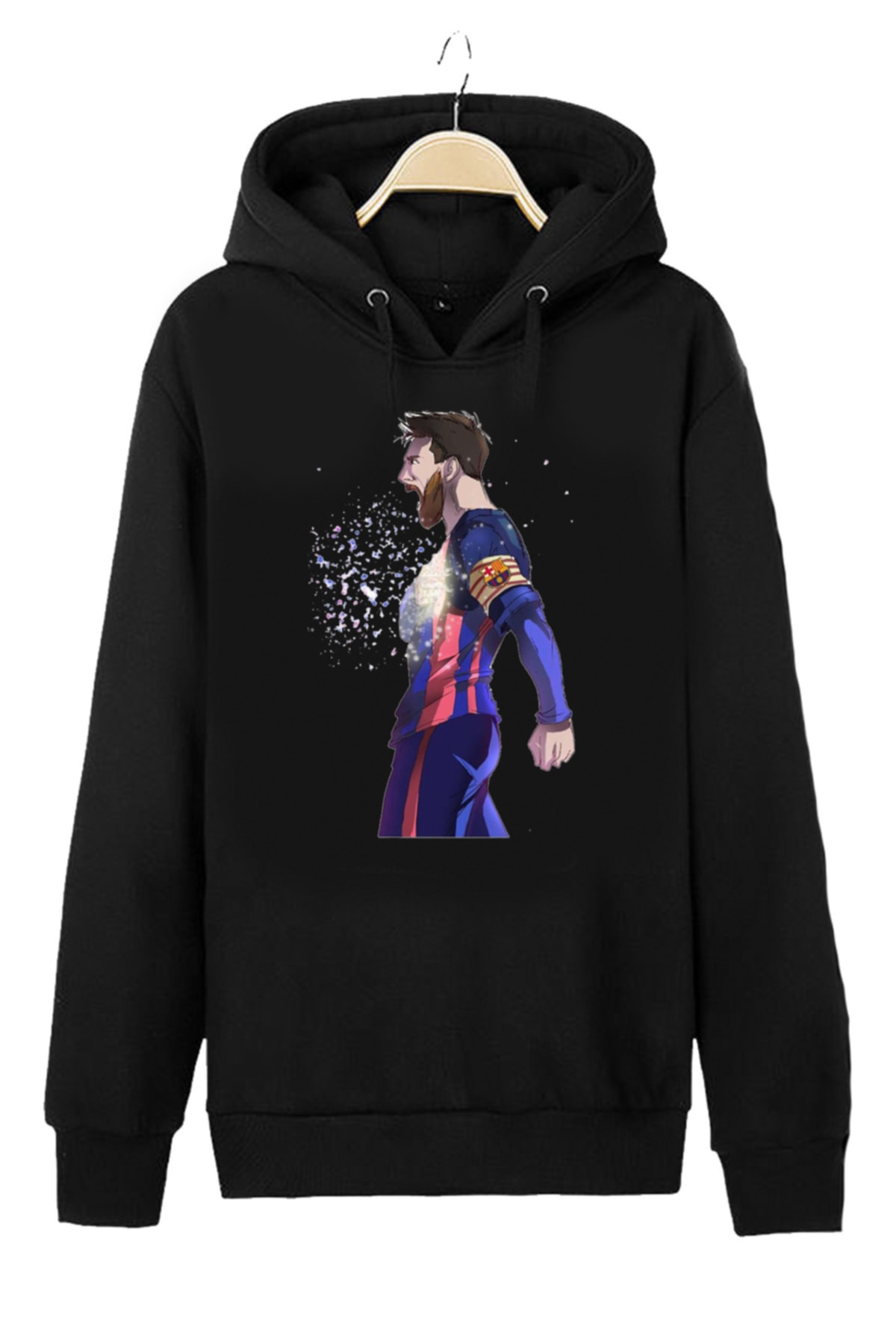 Messı Kapüşonlu Unısex Hoodıe Desıgn Sweatshirt
