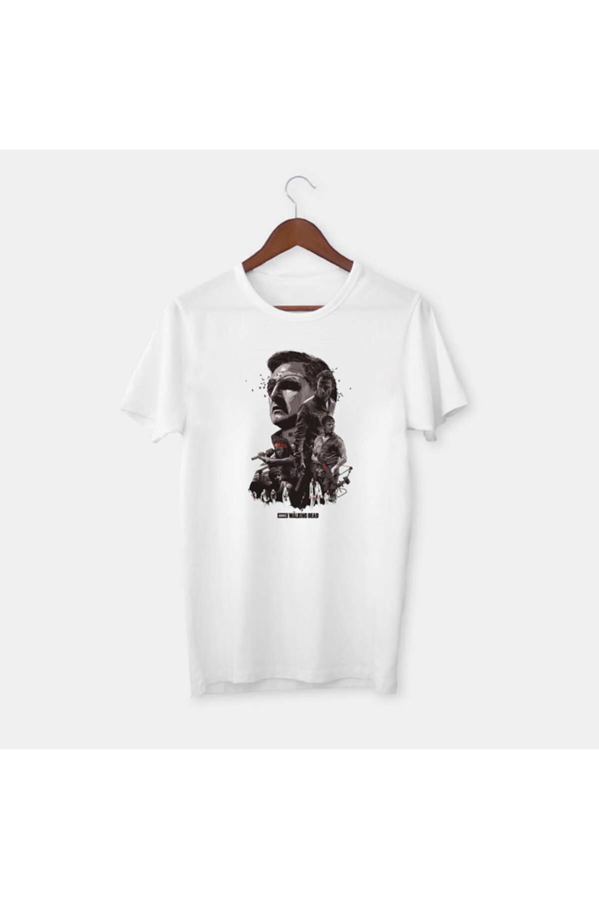The Walking Dead Baskılı T-shirt Tişört