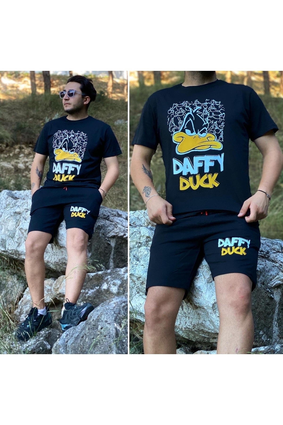 Daffy Duck Şort-T-shirt Alt\Üst Takım