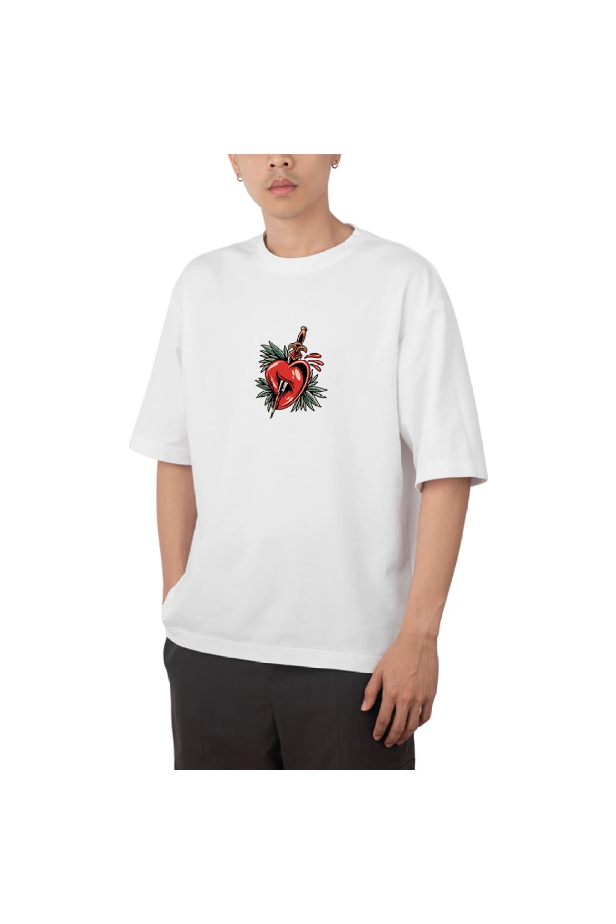 Oldschool Tattoo Oversize Unisex Tişört