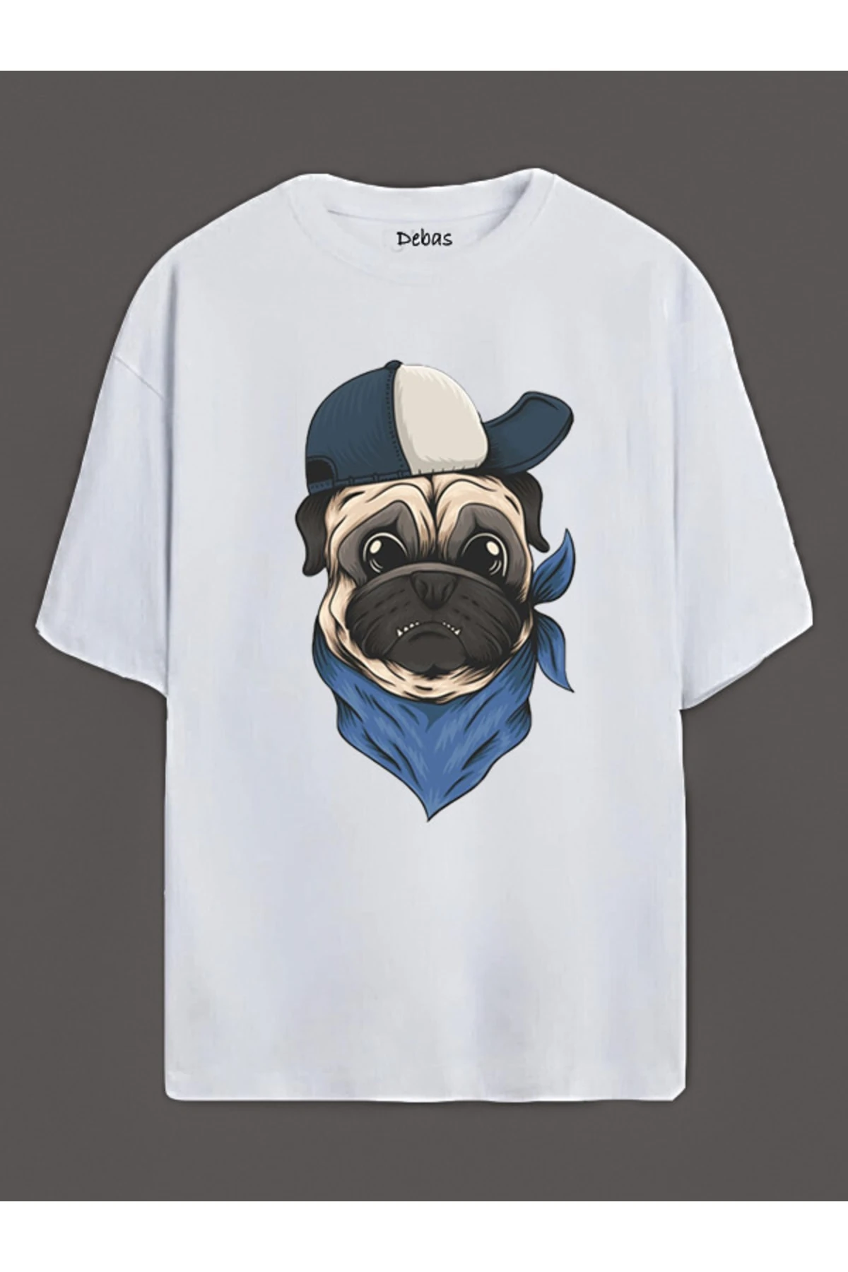 Unısex Trend Baskılı Oversize T Shirt