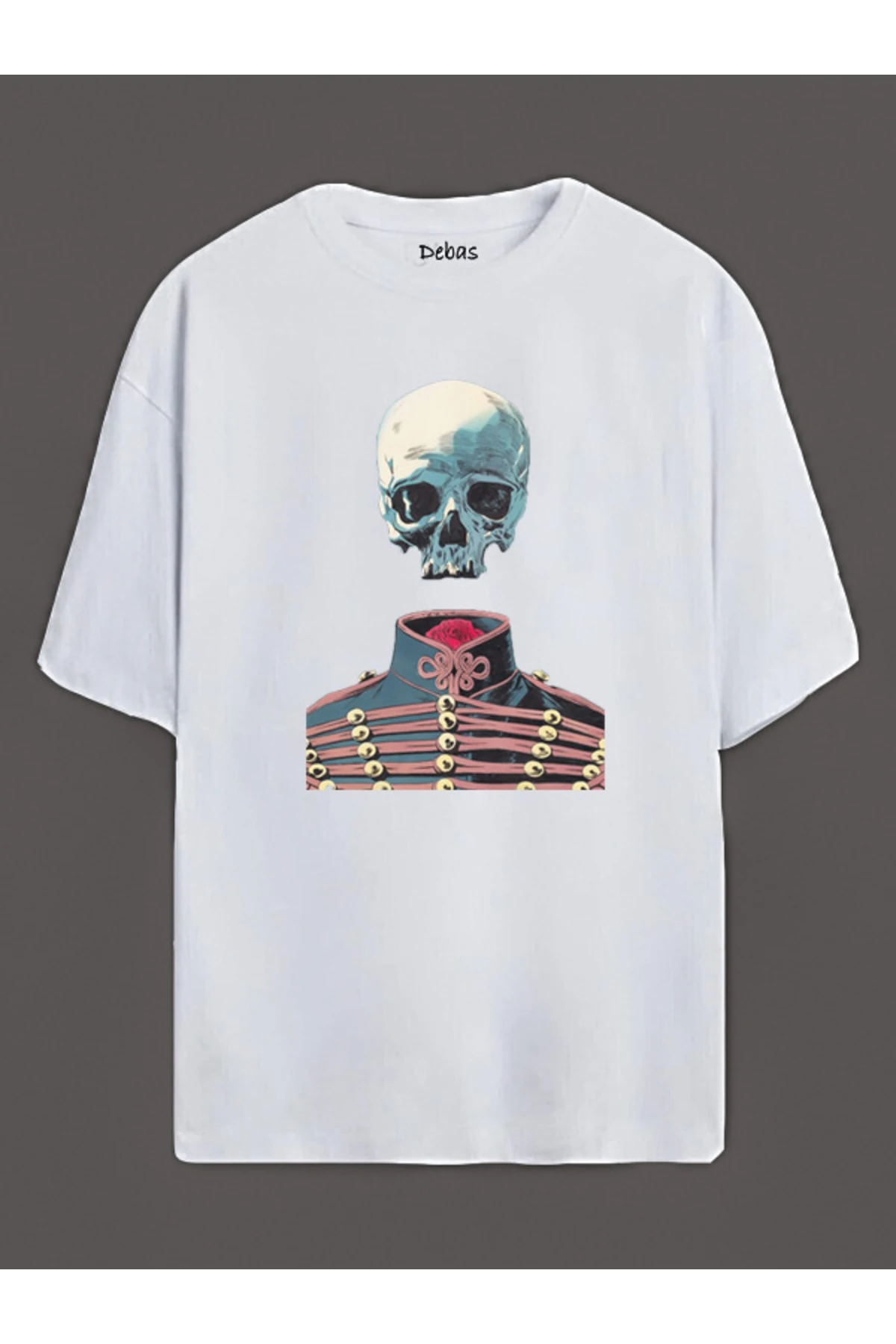 Unısex Trend Baskılı Oversize T Shirt