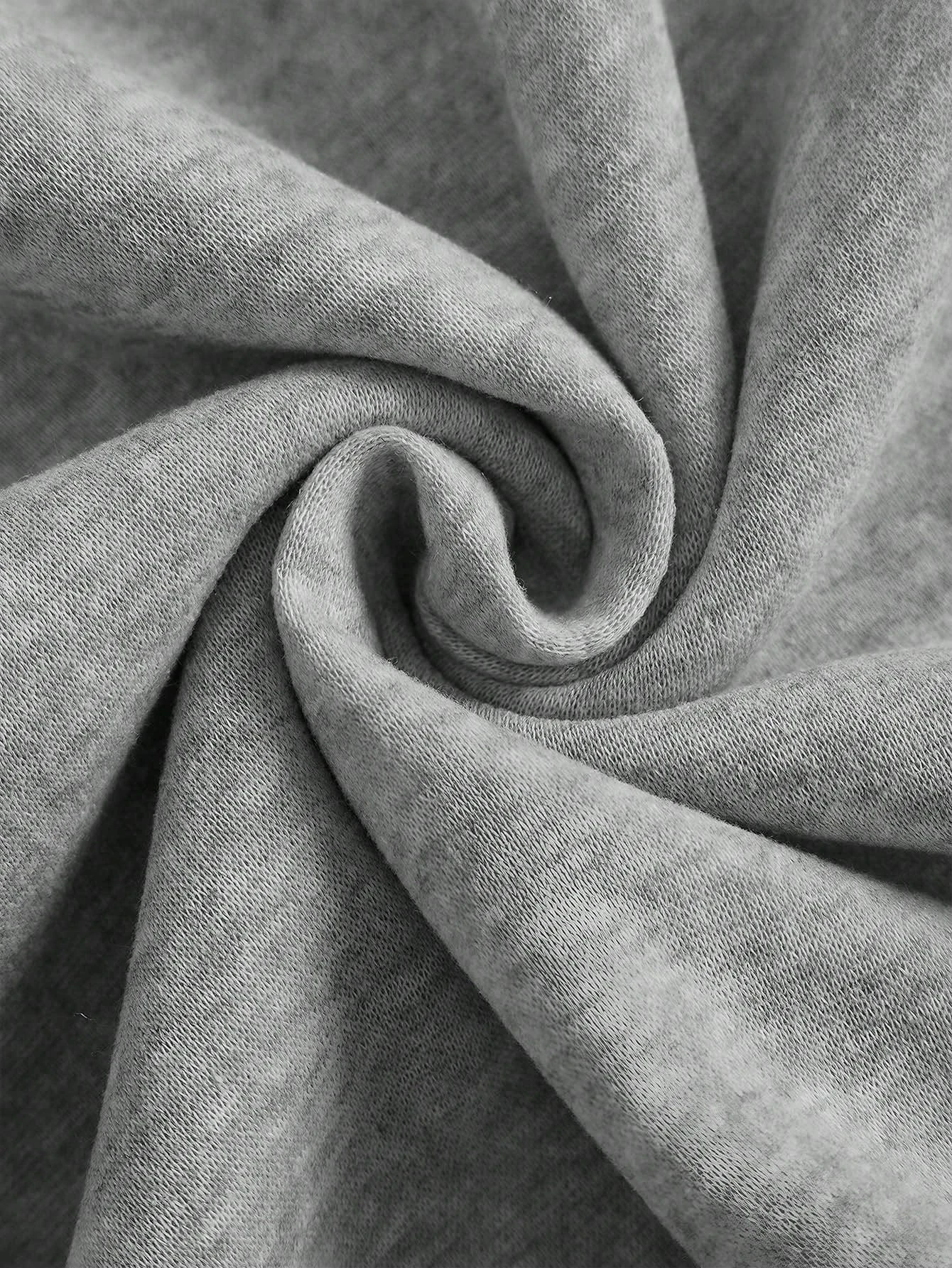 LOVE YAZILI SWEATSHIRT - gri