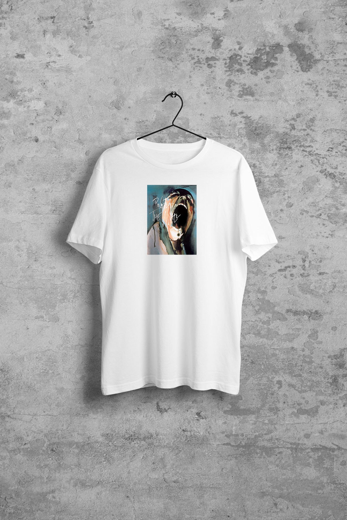 Pink Floyd Çığlık Kadın Beyaz Tshirt