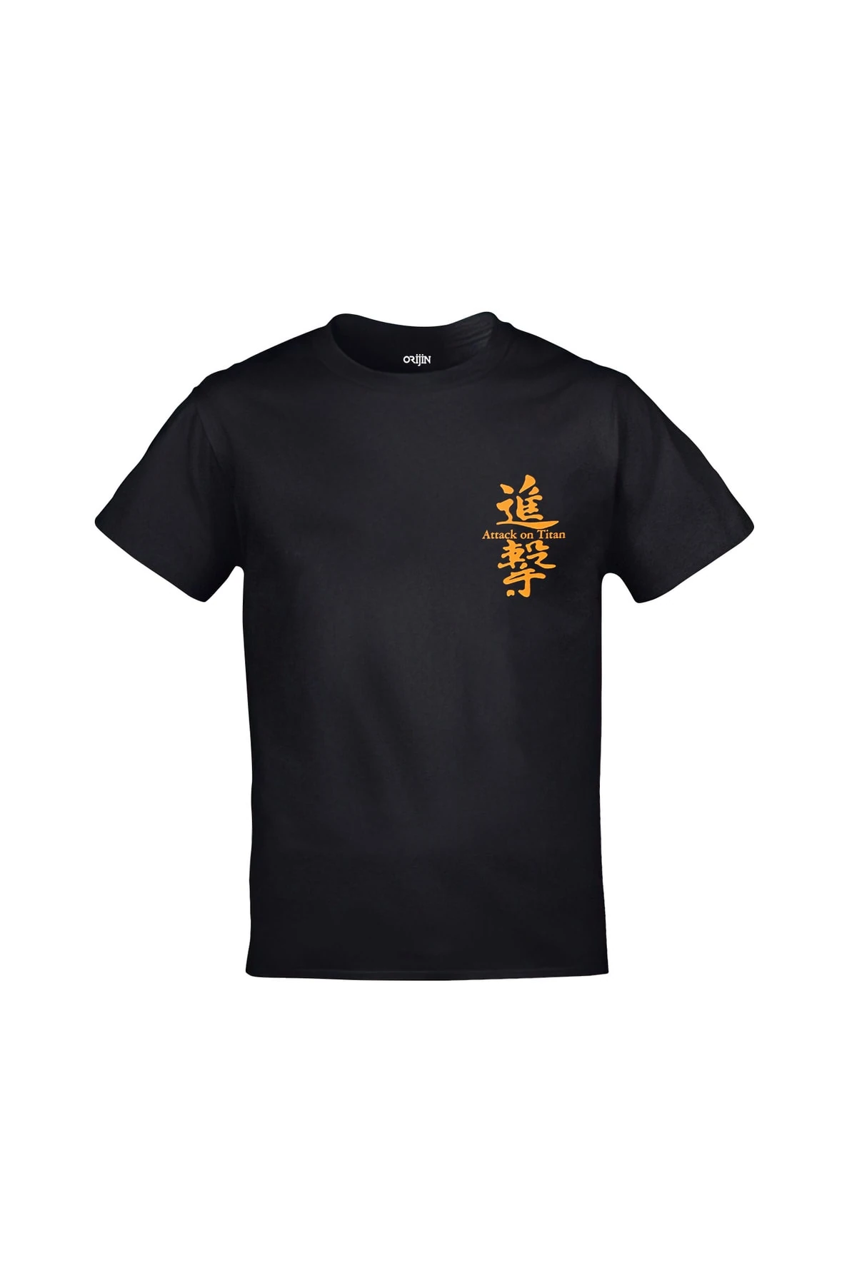 Attack On Titan Survey Legion Ön Arka Baskılı Unisex Siyah Tshirt