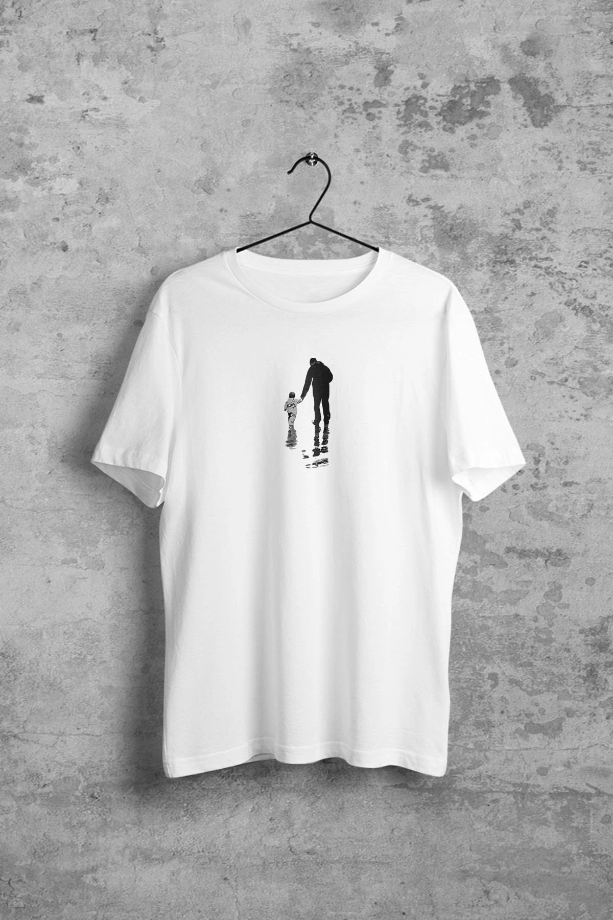 Yansıma Kadın Beyaz Tshirt