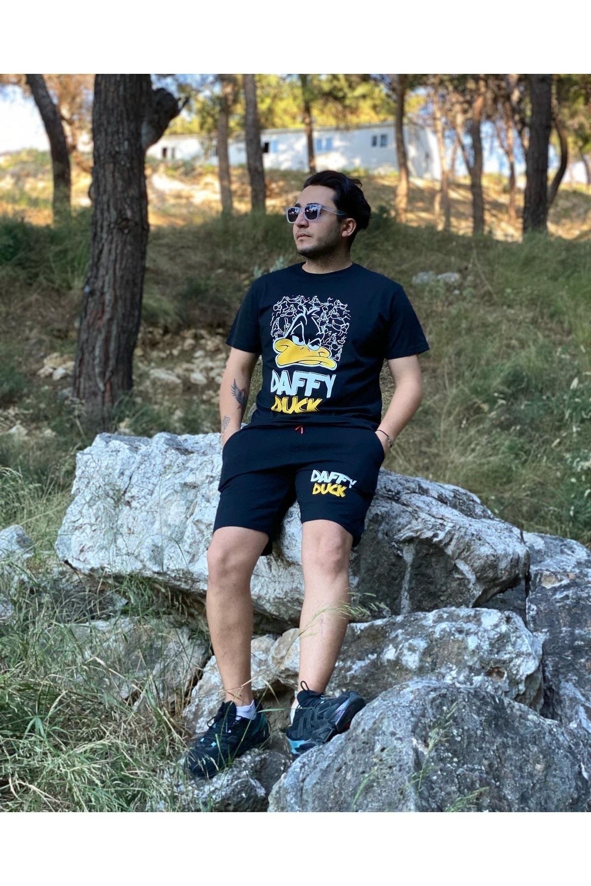Daffy Duck Şort-T-shirt Alt\Üst Takım
