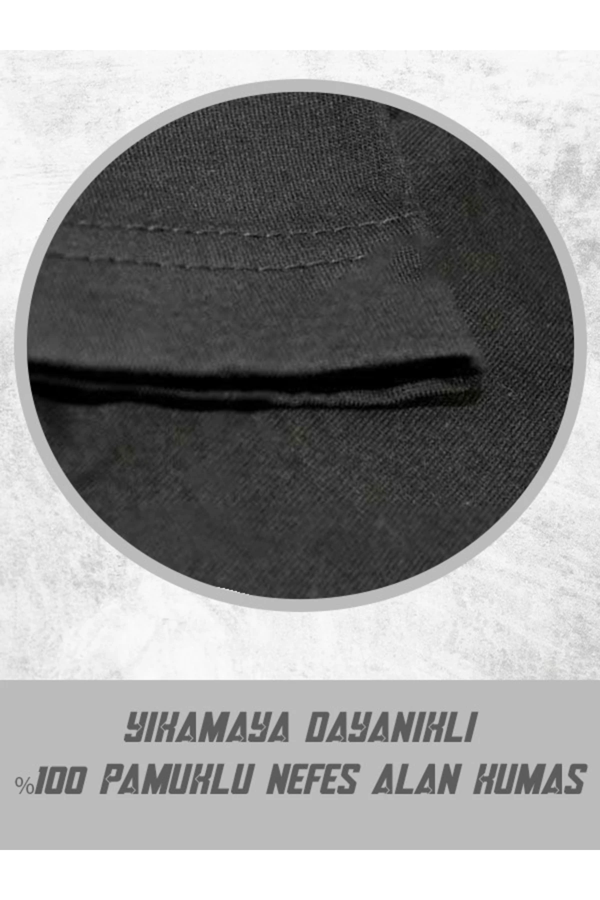 K-art Bear Car Tasarımlı Siyah Unisex T-shirt