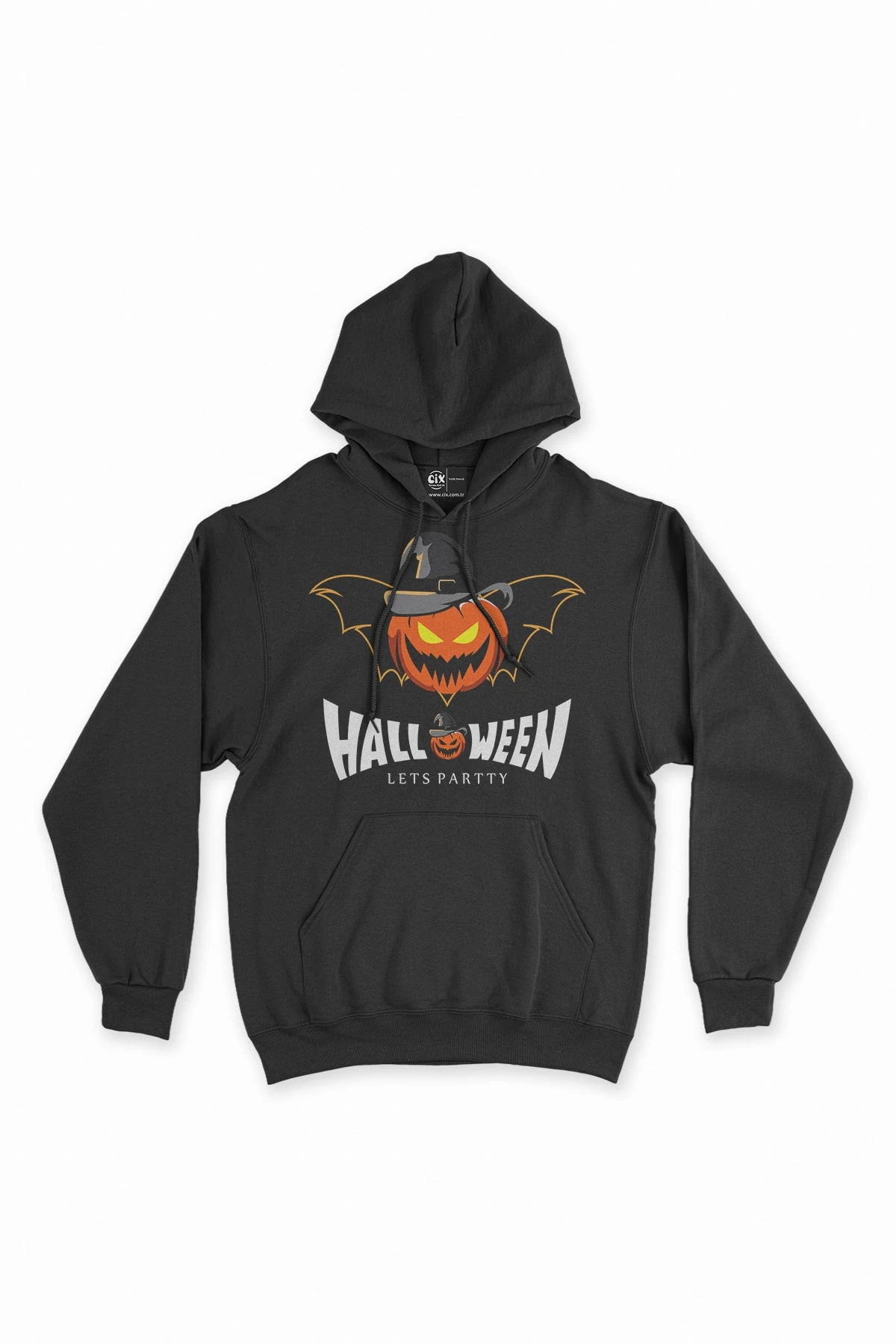Happy Hallowen Lets Party Kapşonlu Sweatshirt Hoodie