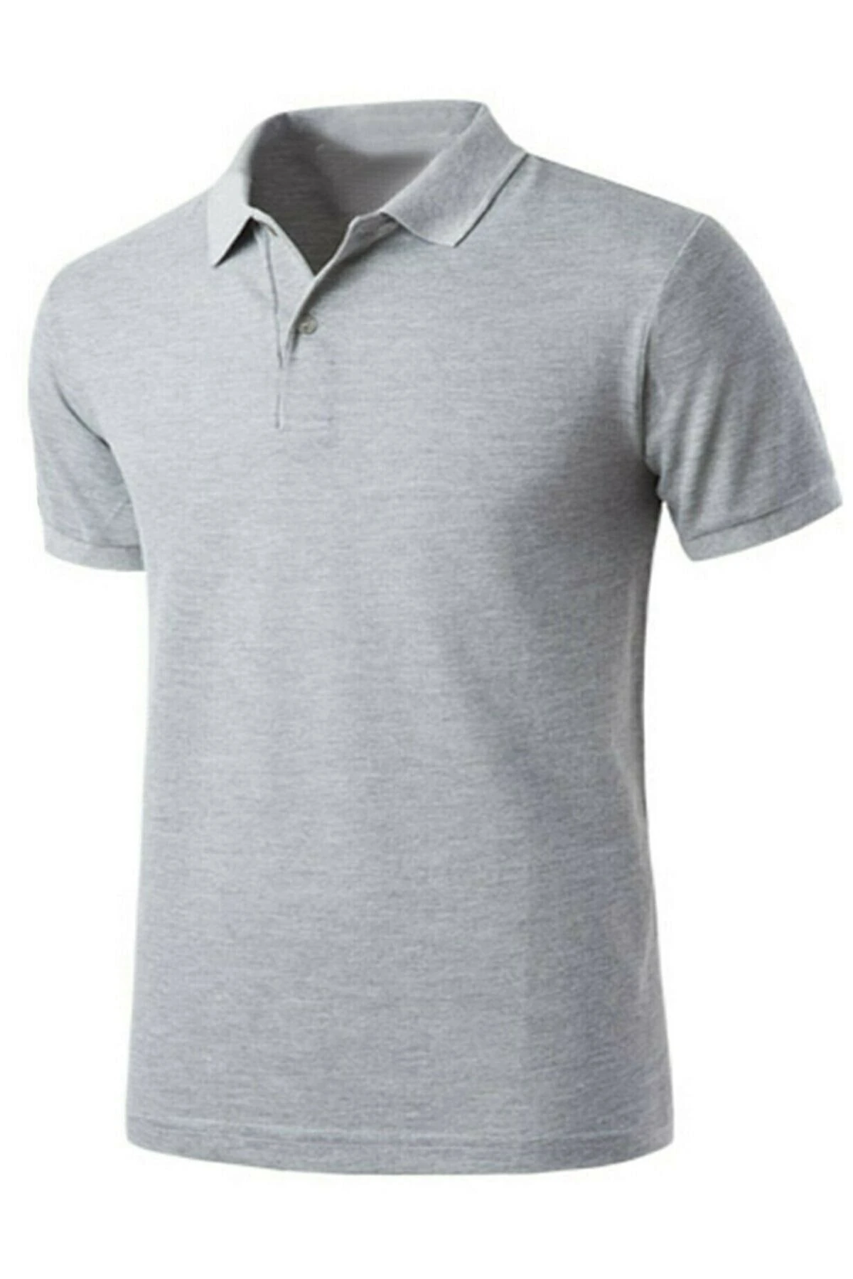 Unisex Polo Yaka Kısa Kol Okul T-shirt