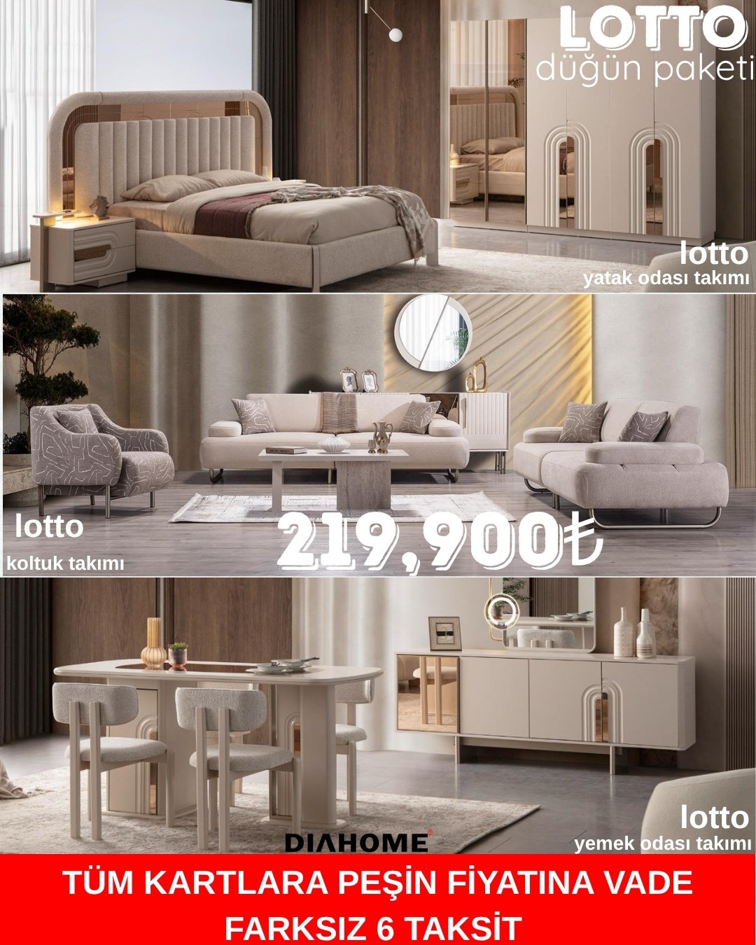 LOTTO DÜĞÜN PAKETİ