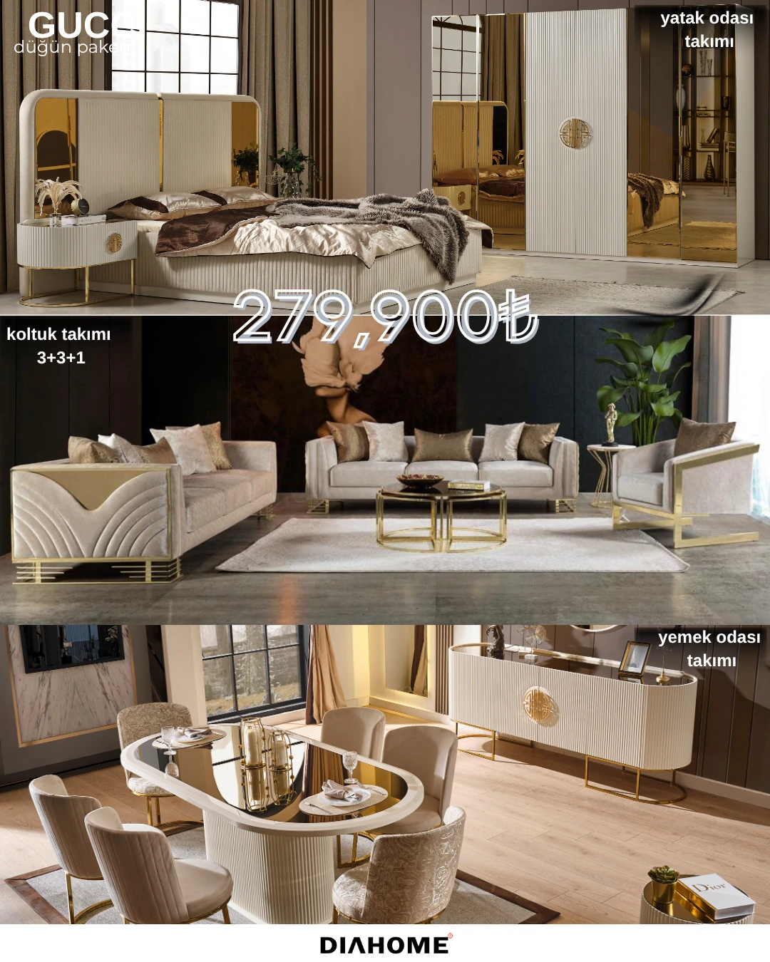 GUCCİ DÜĞÜN PAKETİ