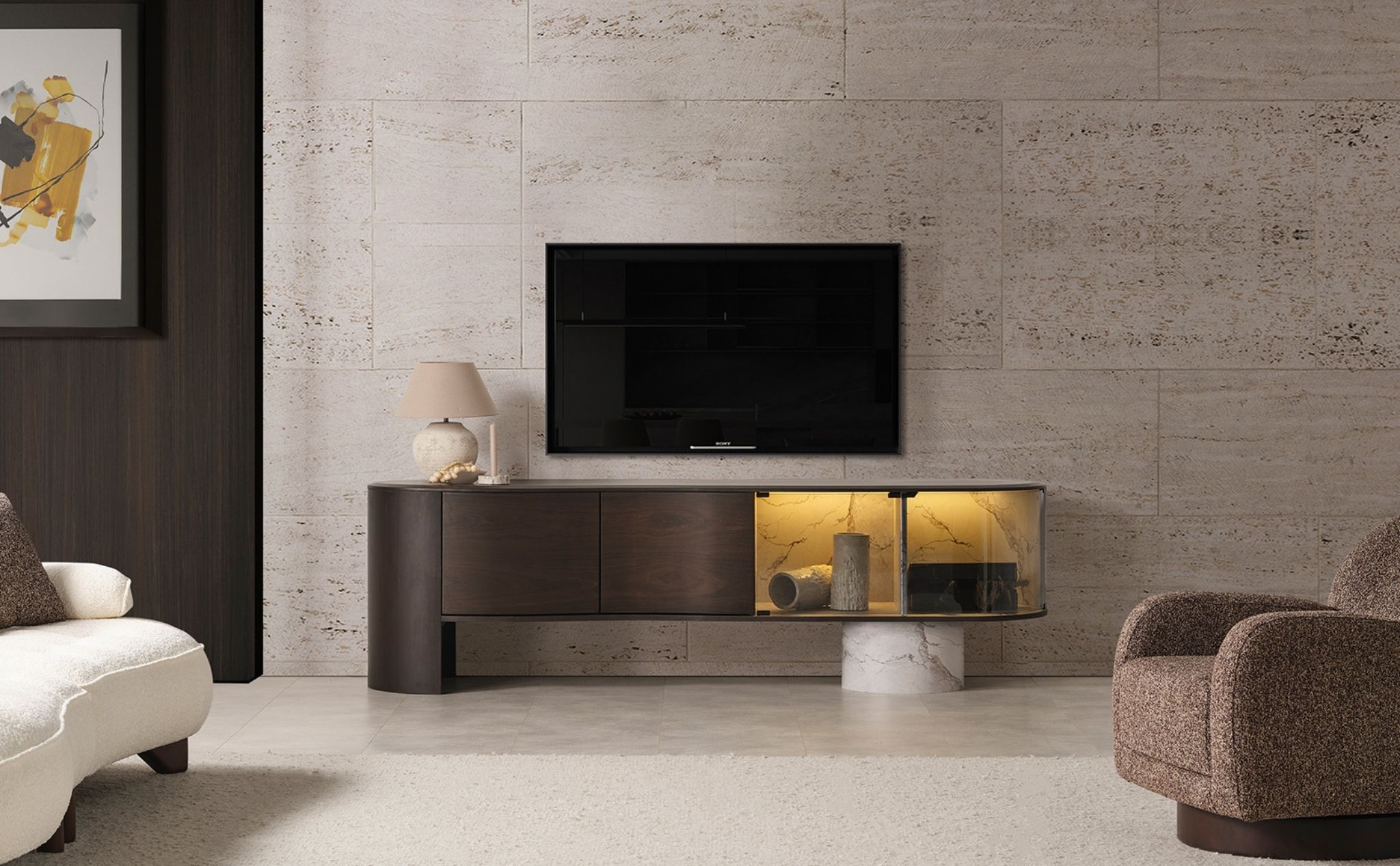 TESLA TV ÜNİTESİ