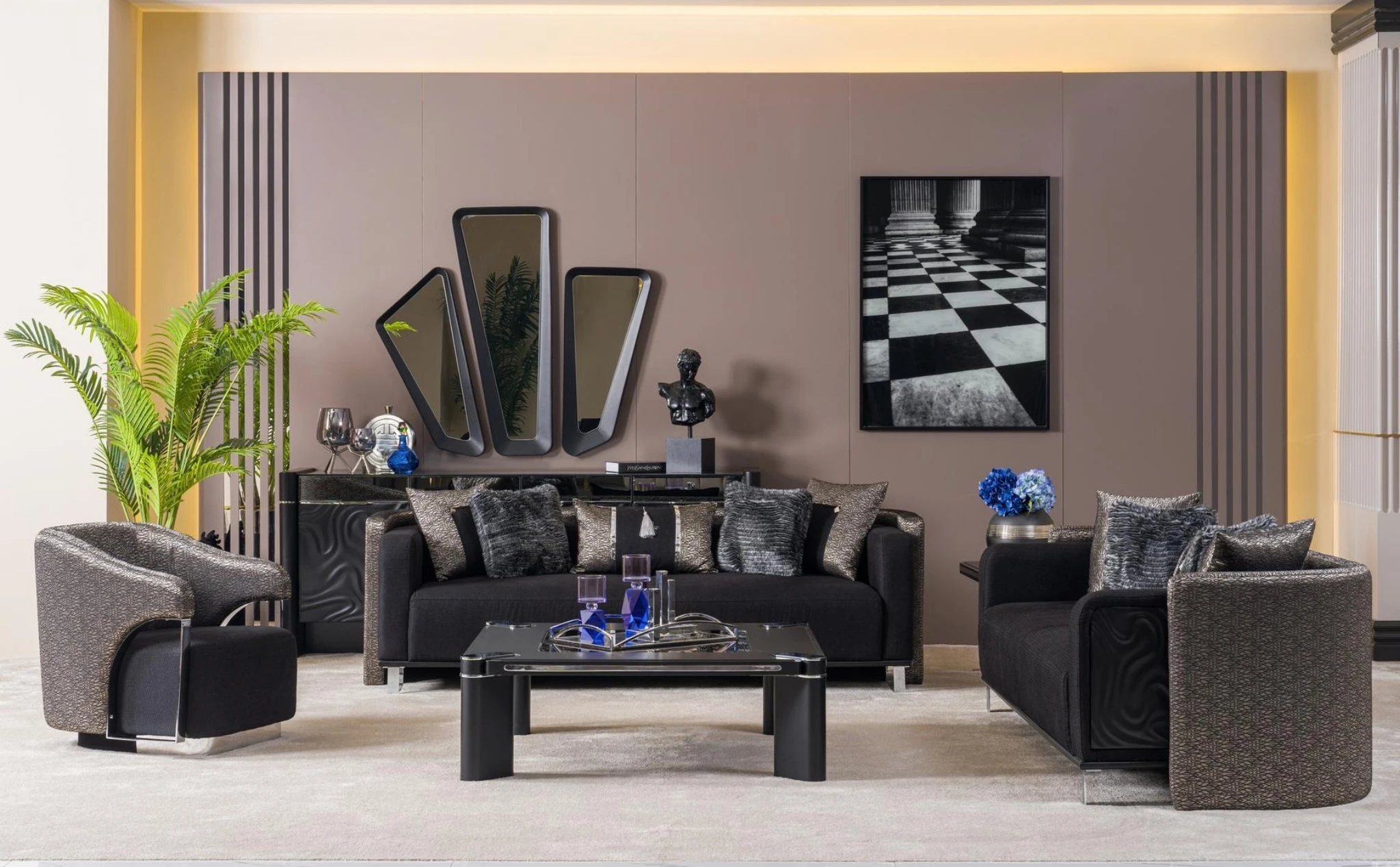 HERA SİLVER KOLTUK TAKIMI